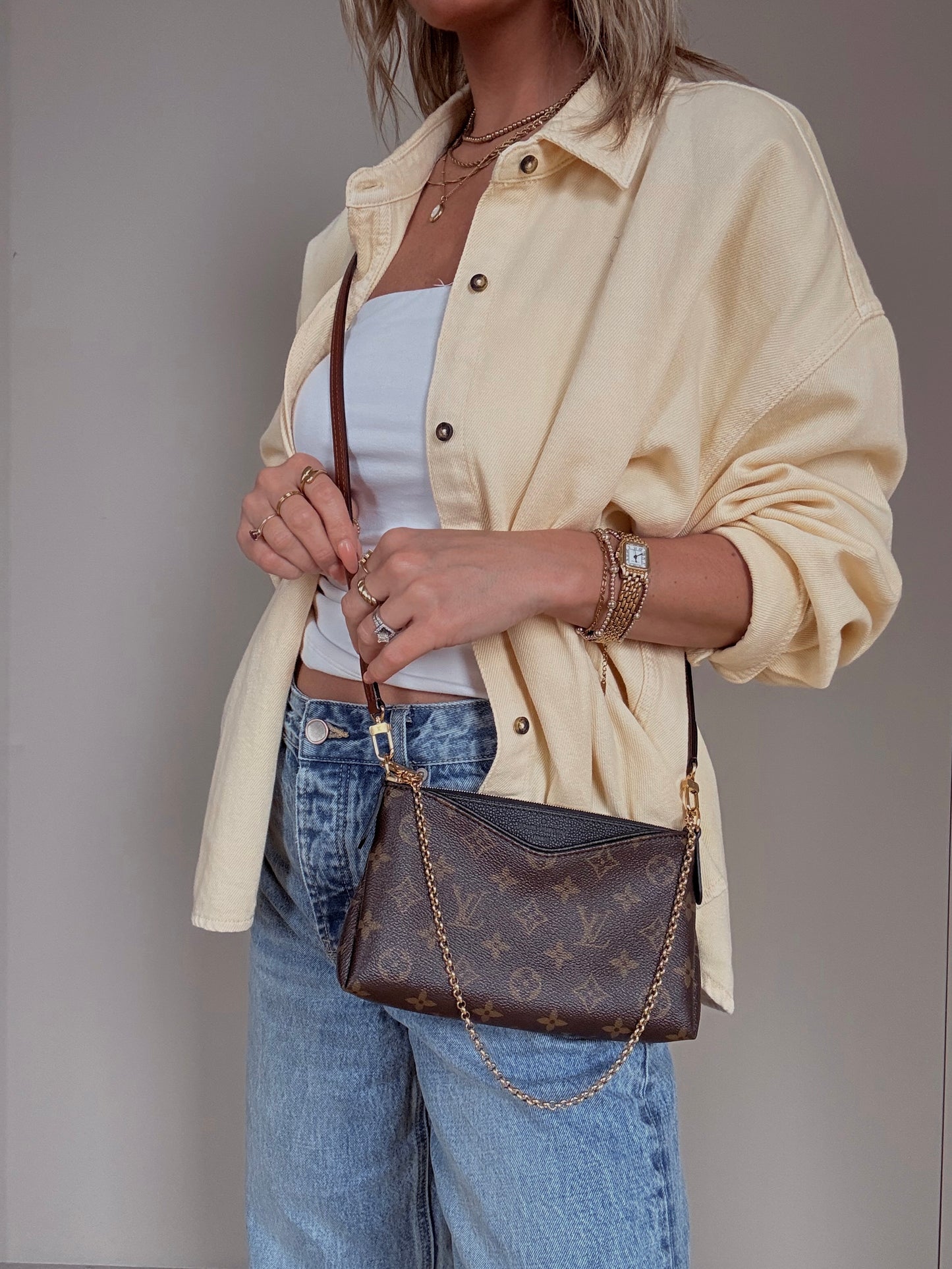 Louis Vuitton Pallas Crossbody Monogram