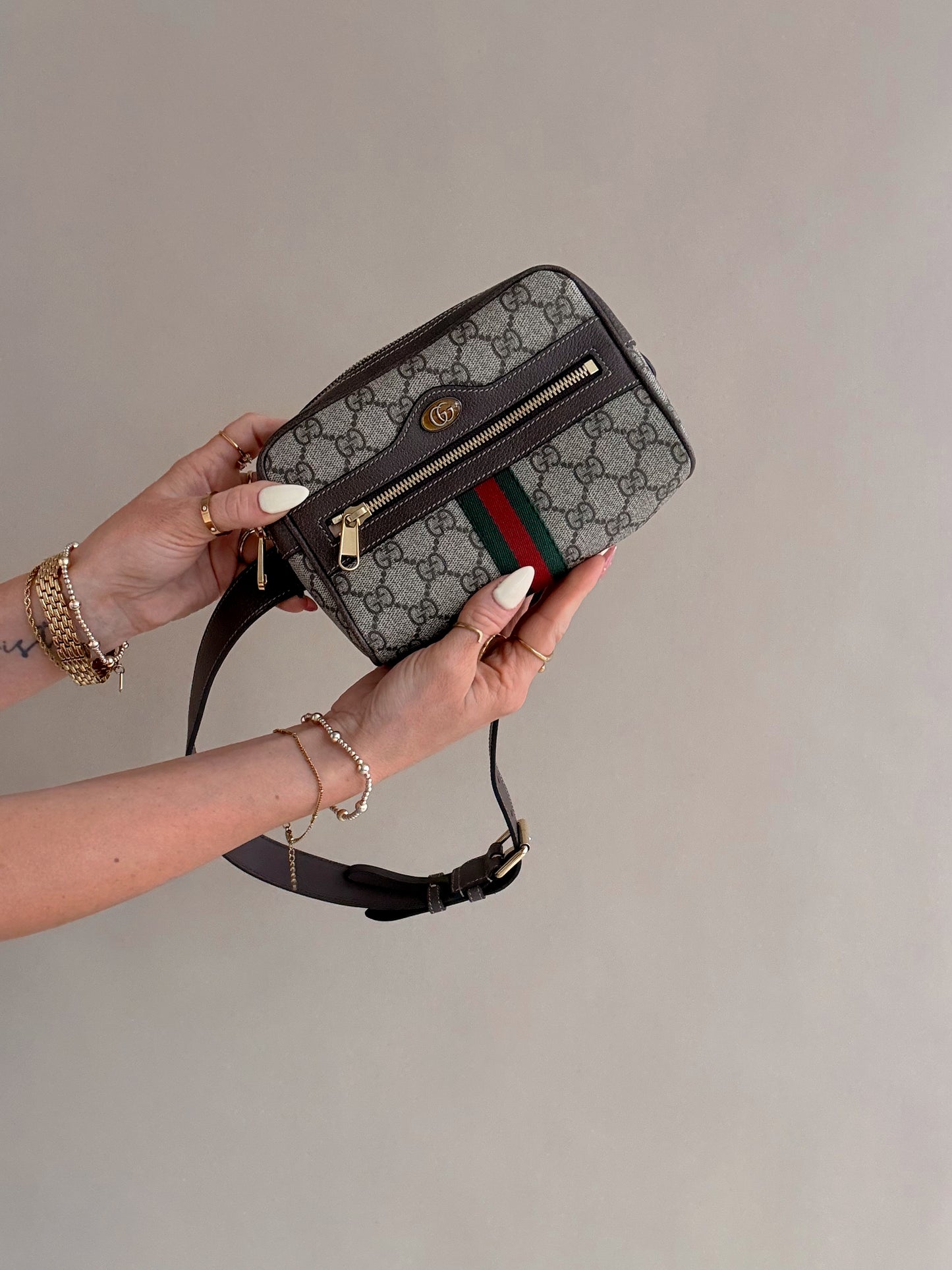 Gucci Supreme Ophidia Small Belt Bag