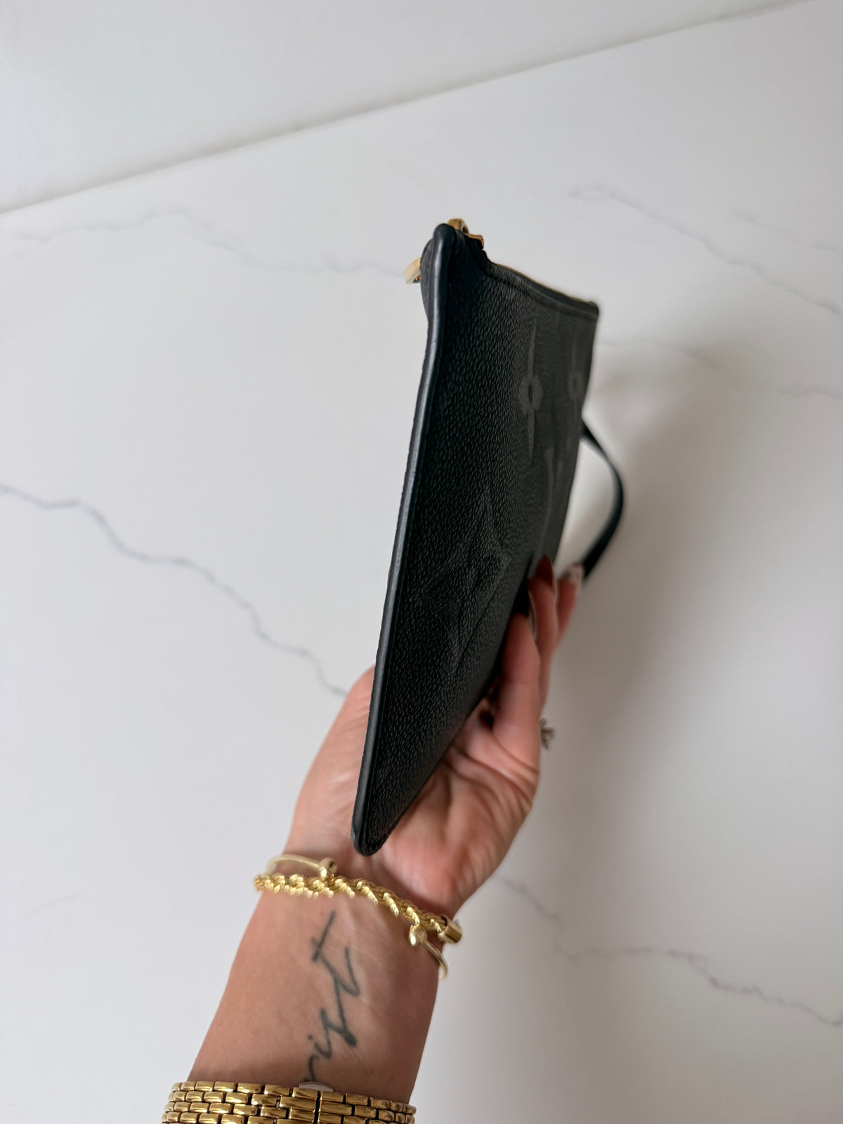 Louis Vuitton Neverfull Wristlet Empreinte