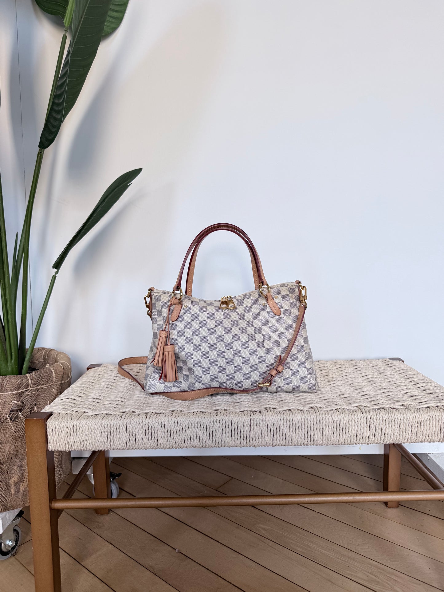 Louis Vuitton Lymington Damier Azur Rose
