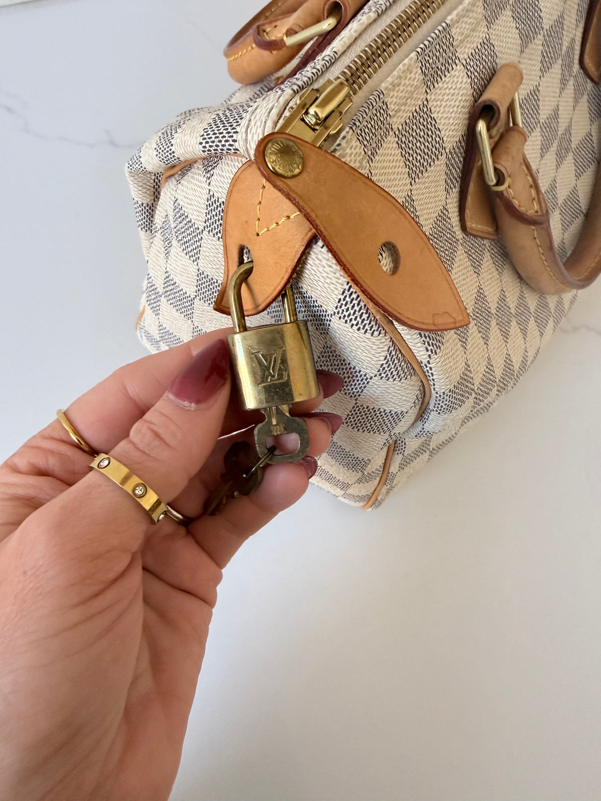 Louis Vuitton Speedy 25 Azur