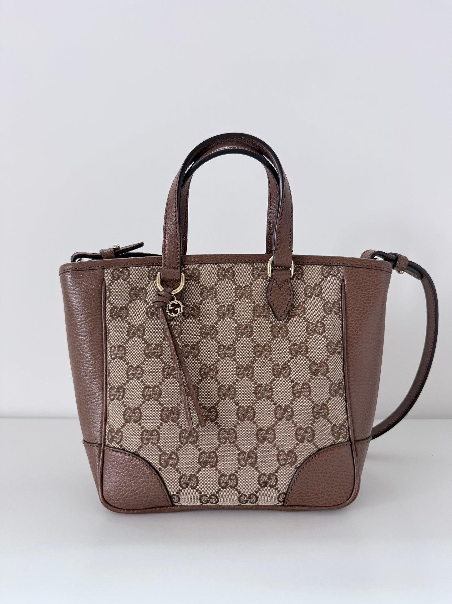 Gucci Small GG Canvas Bree Satchel