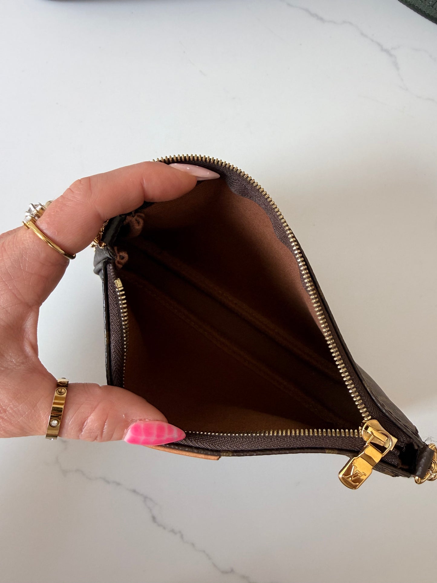 Louis Vuitton Multi Pochette Accessoires Kaki
