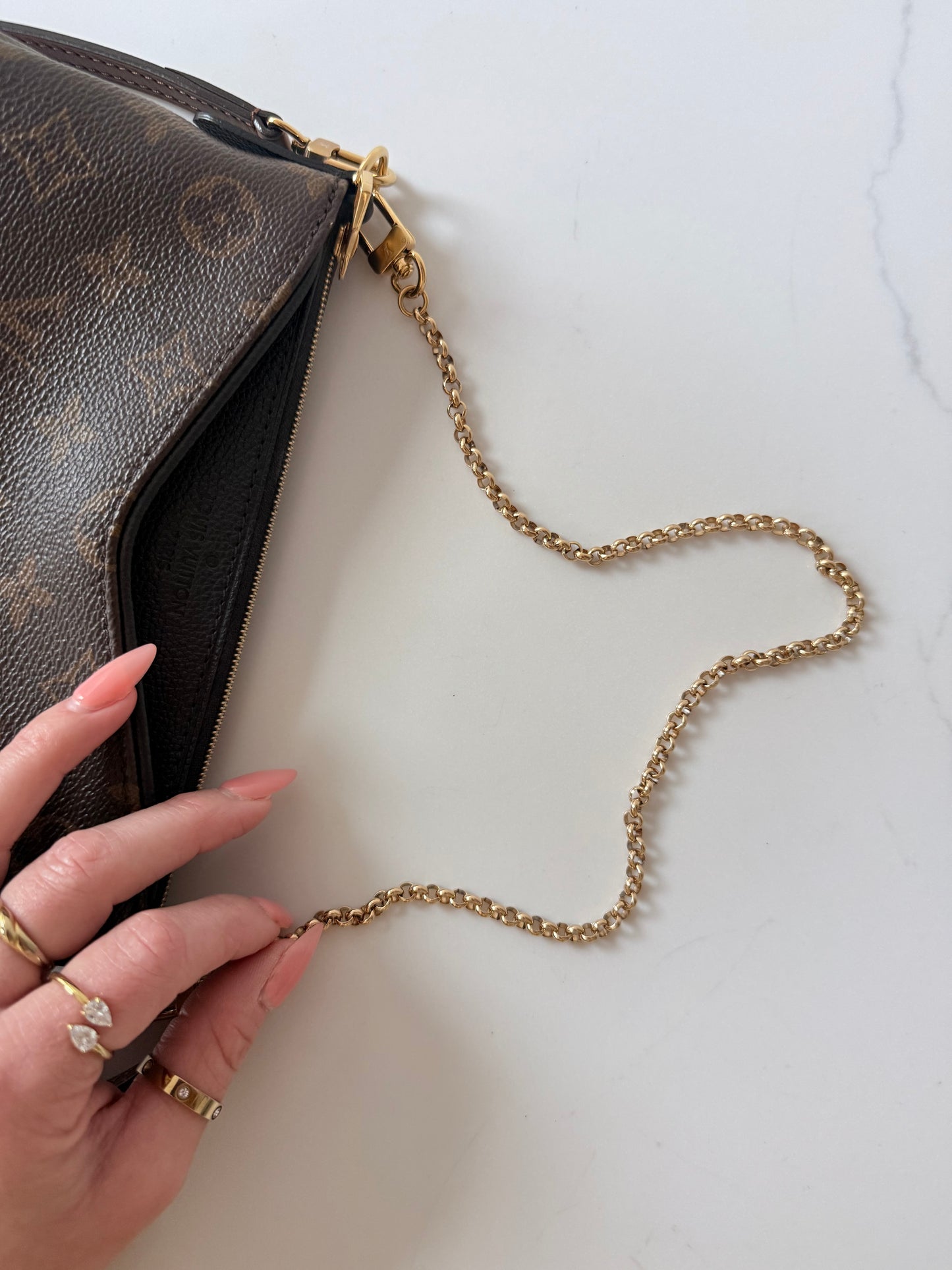 Louis Vuitton Pallas Crossbody Monogram