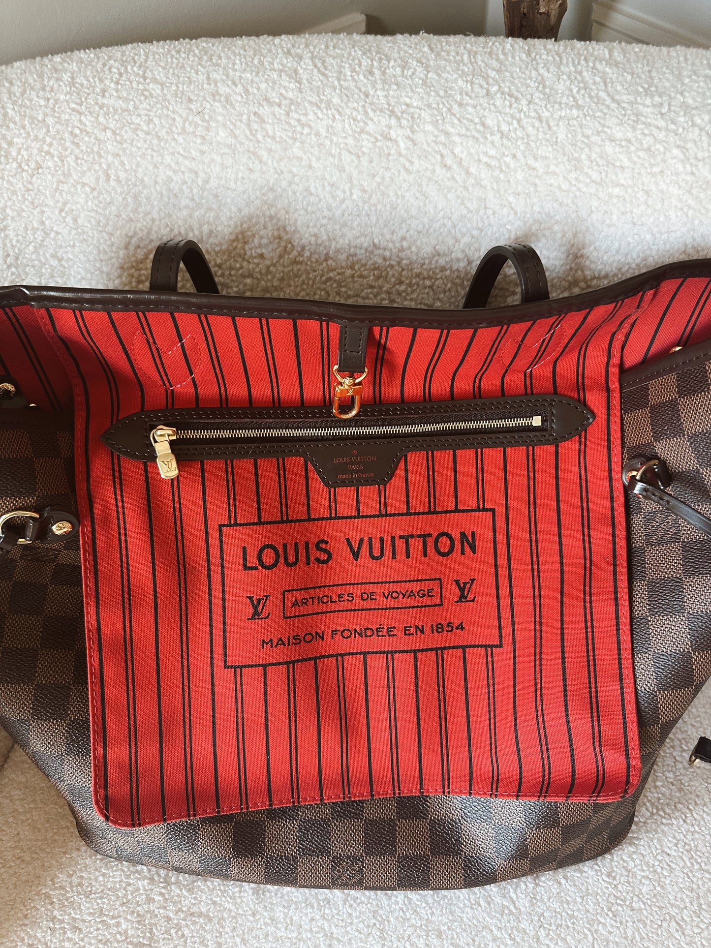 Louis Vuitton Neverfull MM Damier Ebene