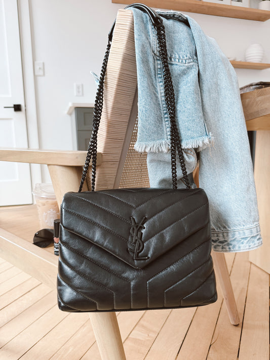 YSL Small Chevron Handbag