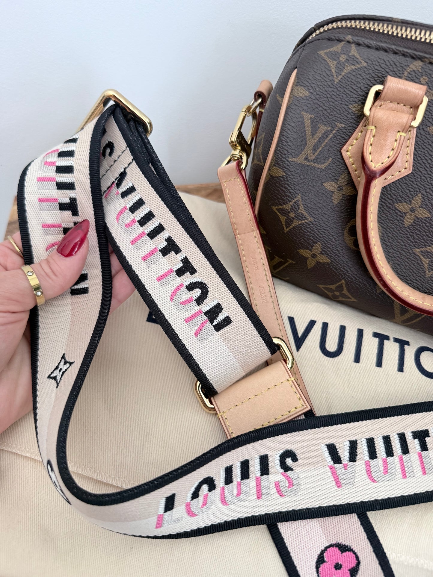 Louis Vuitton Speedy Bandouliere 20 Monogram