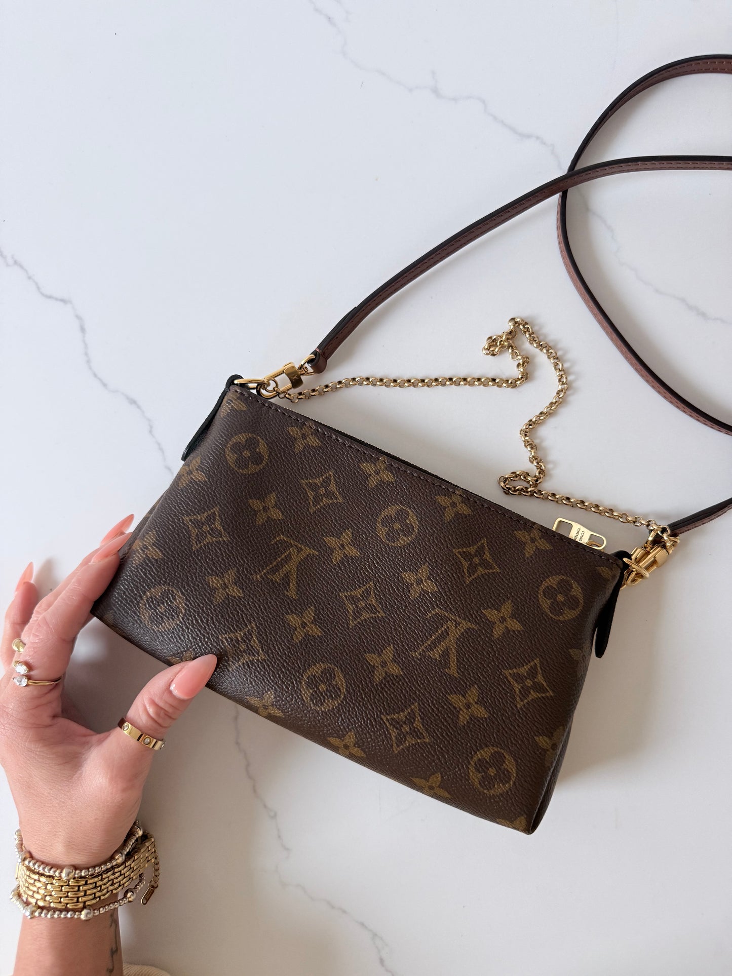 Louis Vuitton Pallas Crossbody Monogram
