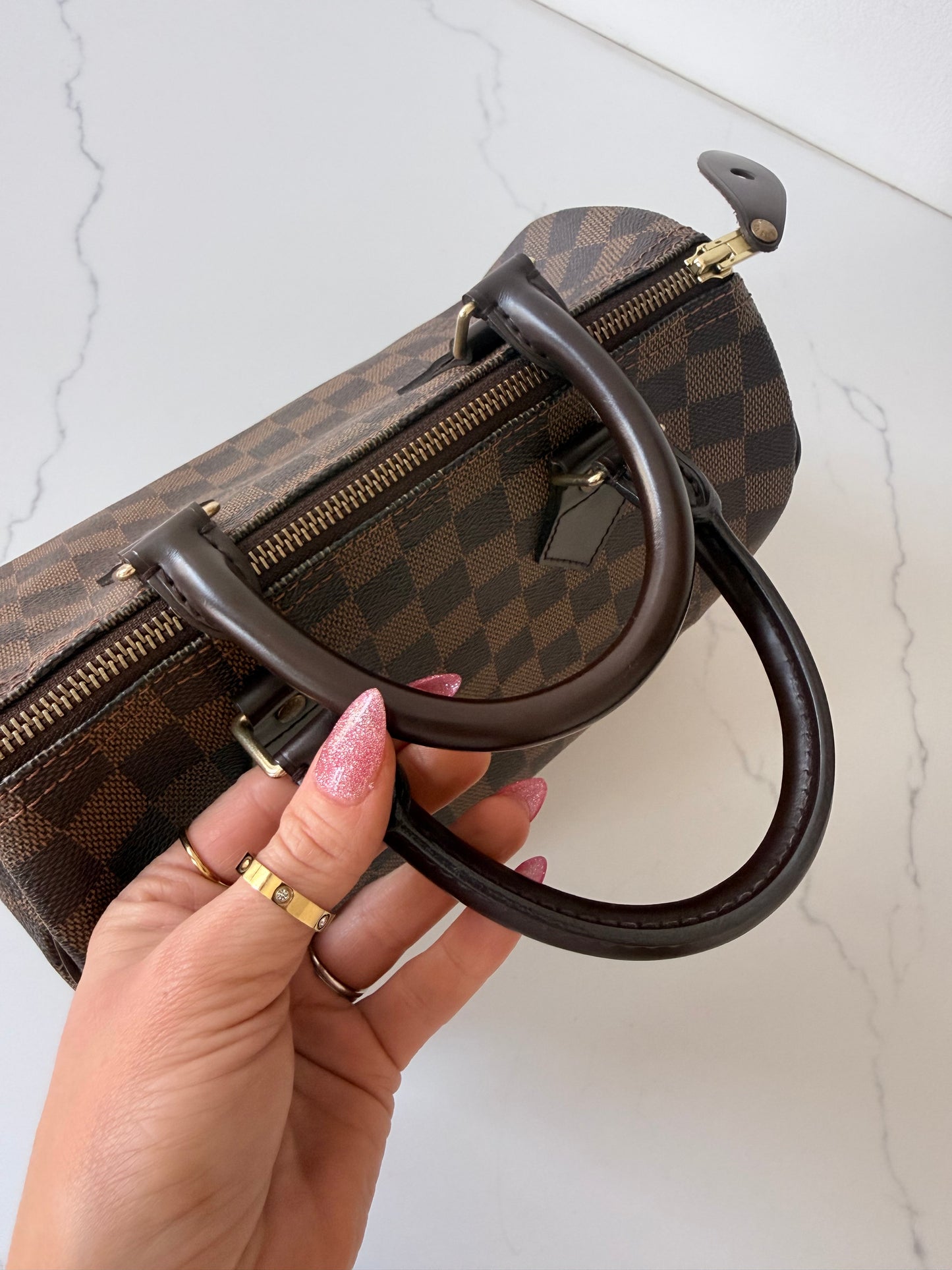 Louis Vuitton Speedy 25 Damier Ebene