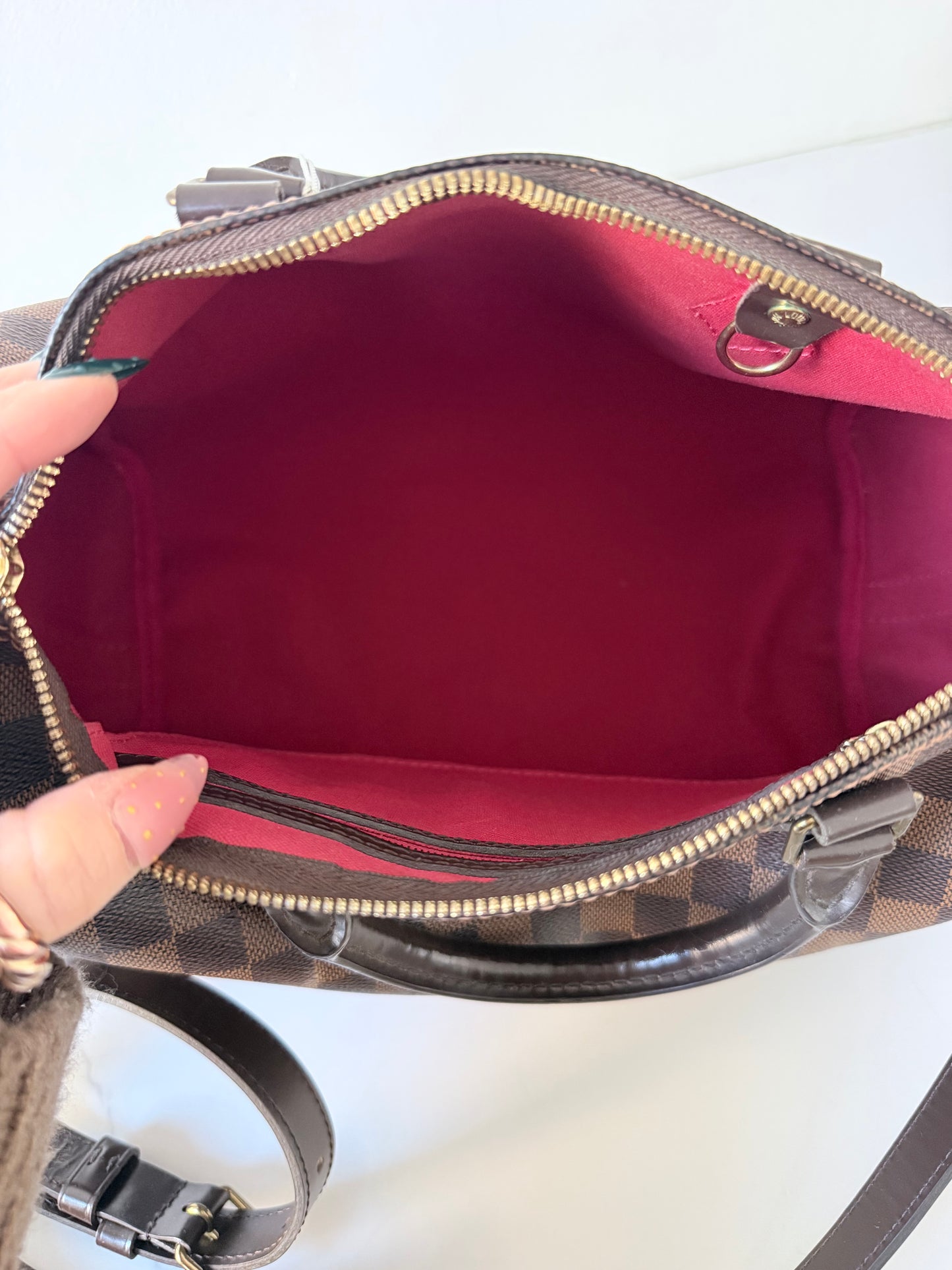 Louis Vuitton Speedy 30 Damier Ebene