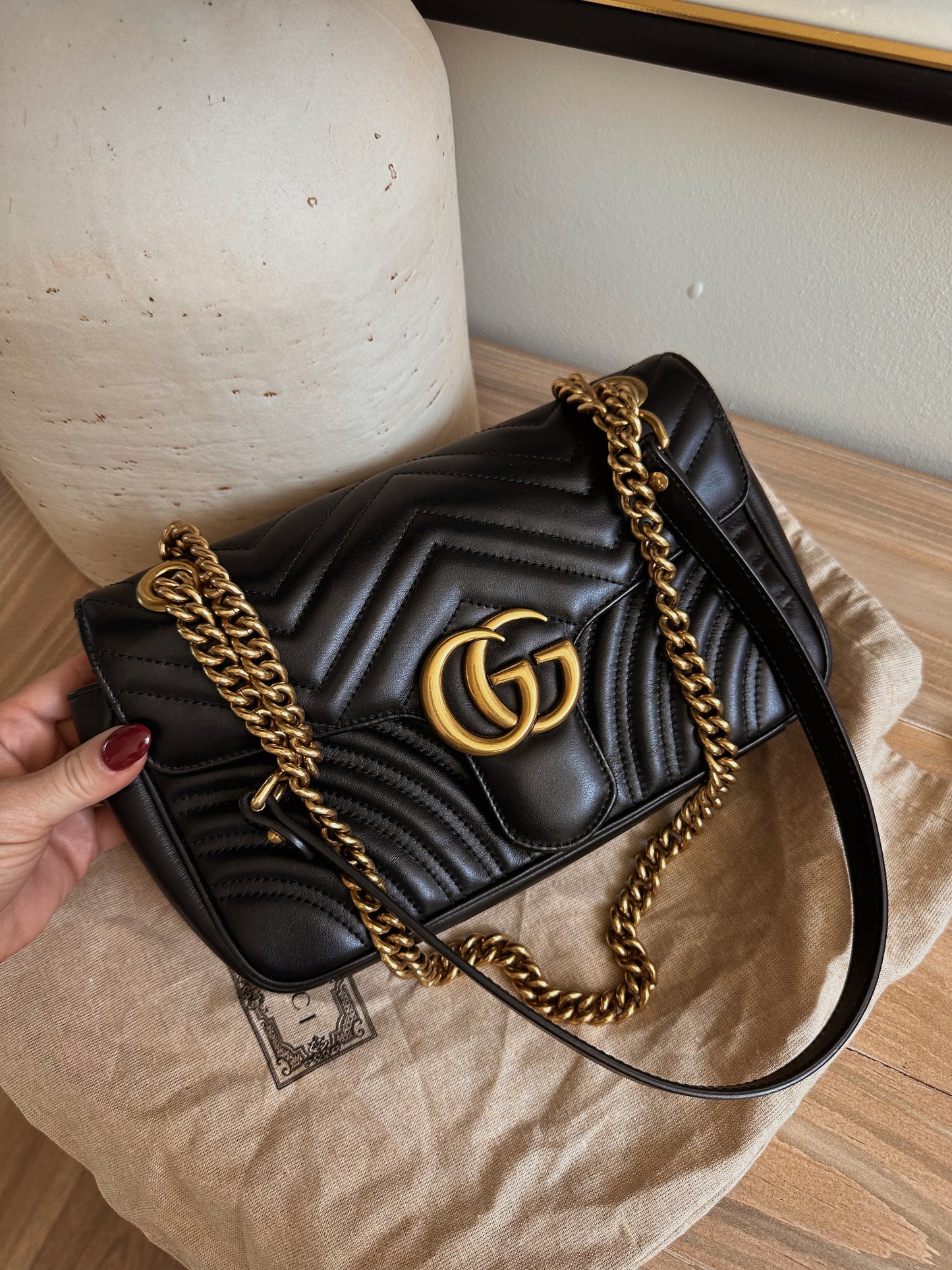 Gucci GG Marmont Flap Bag