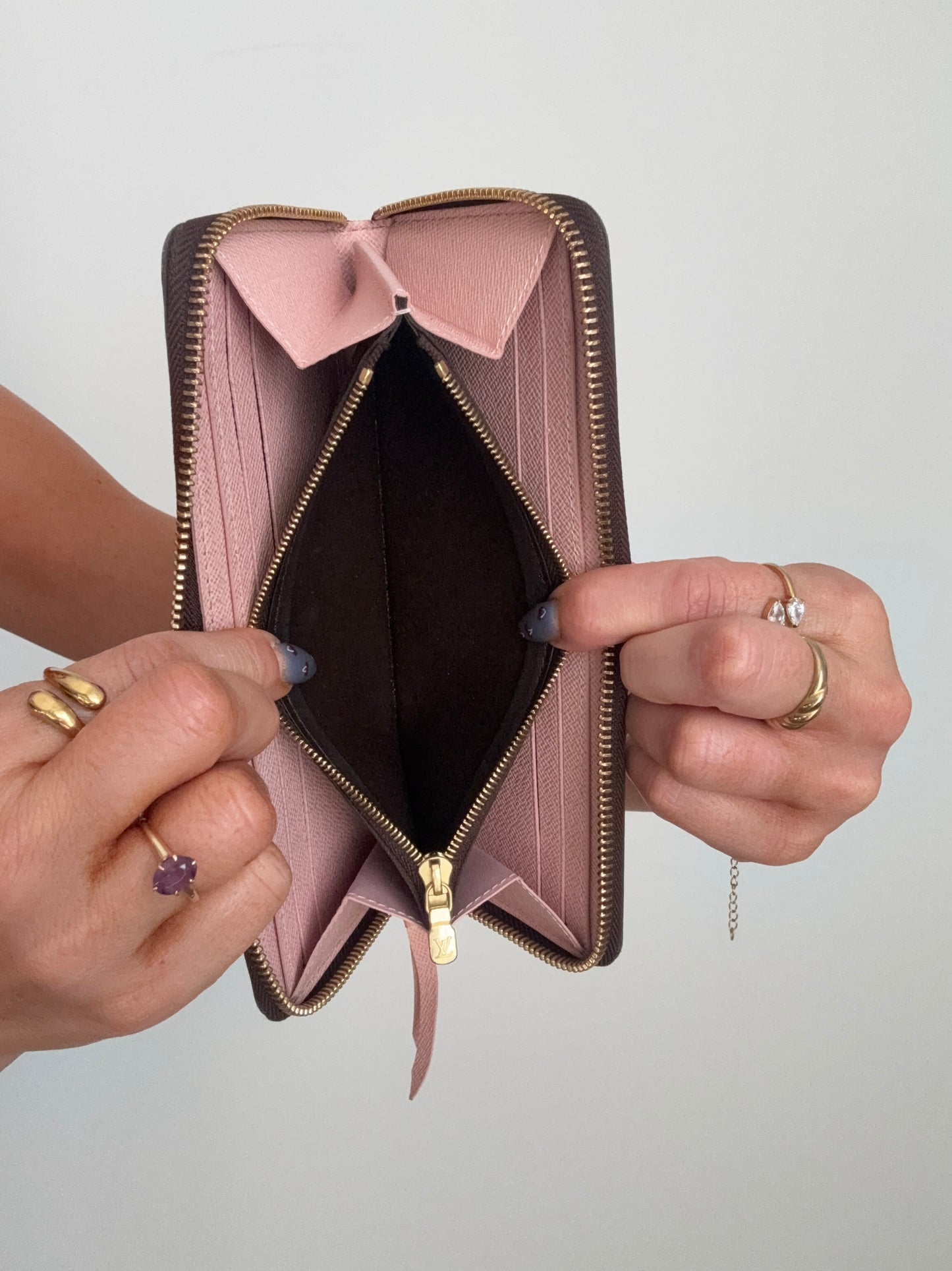 Louis Vuitton Clemence Wallet Damier Ebene