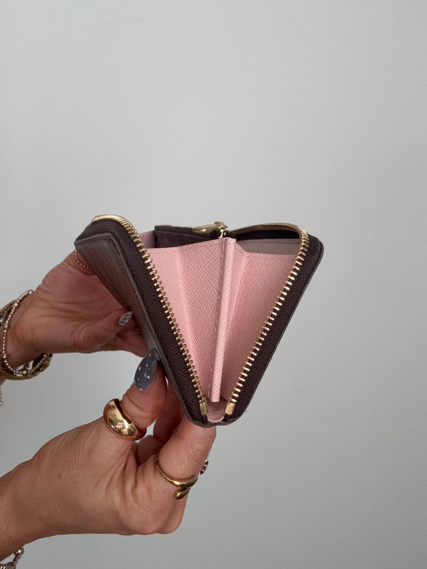 Louis Vuitton Clemence Wallet Damier Ebene
