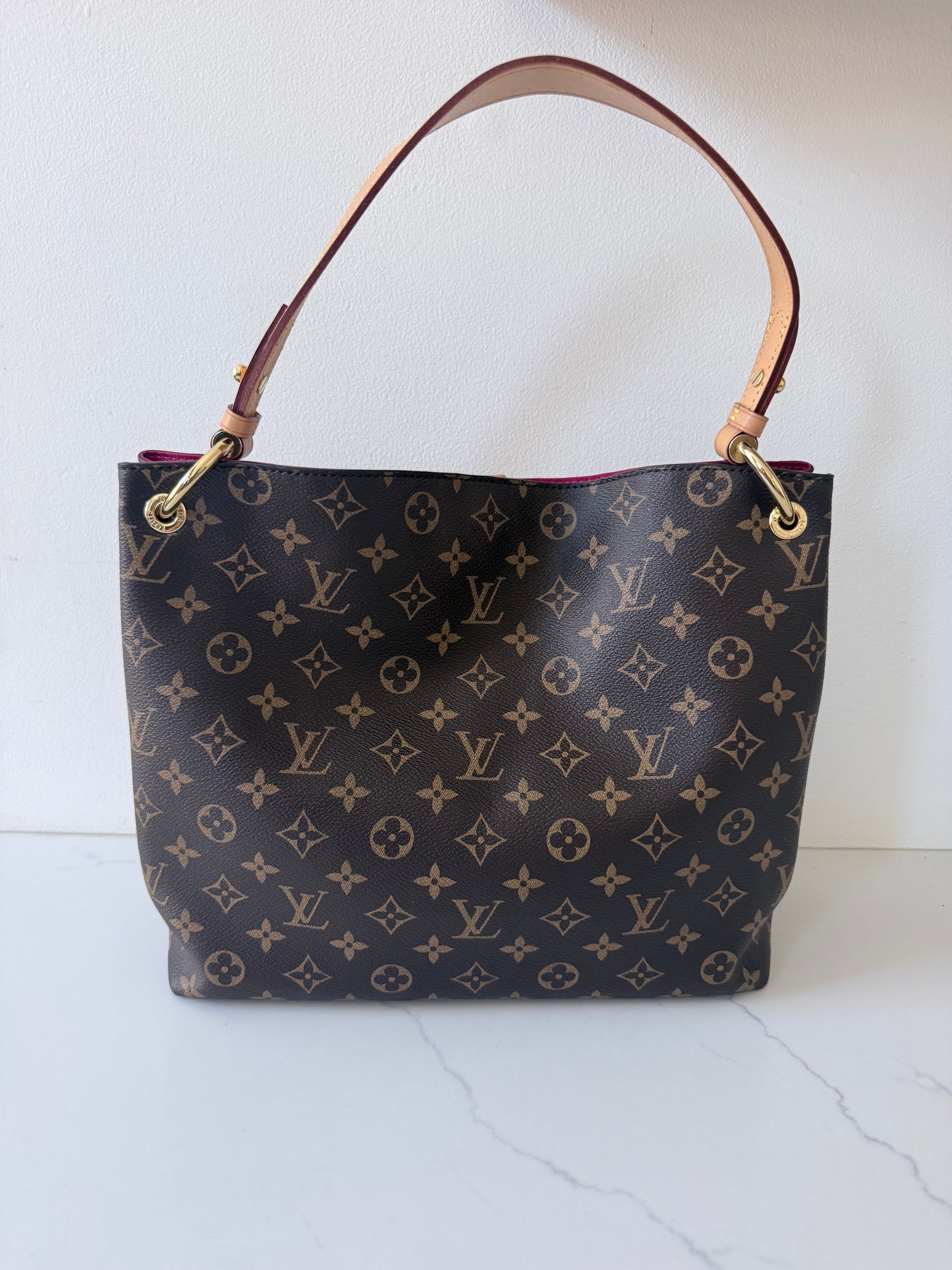 Louis Vuitton Monogram Graceful PM Pivoine