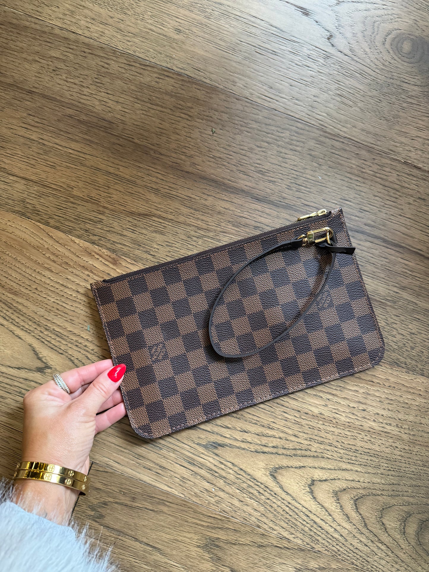 Louis Vuitton Damier Ebene Wristlet