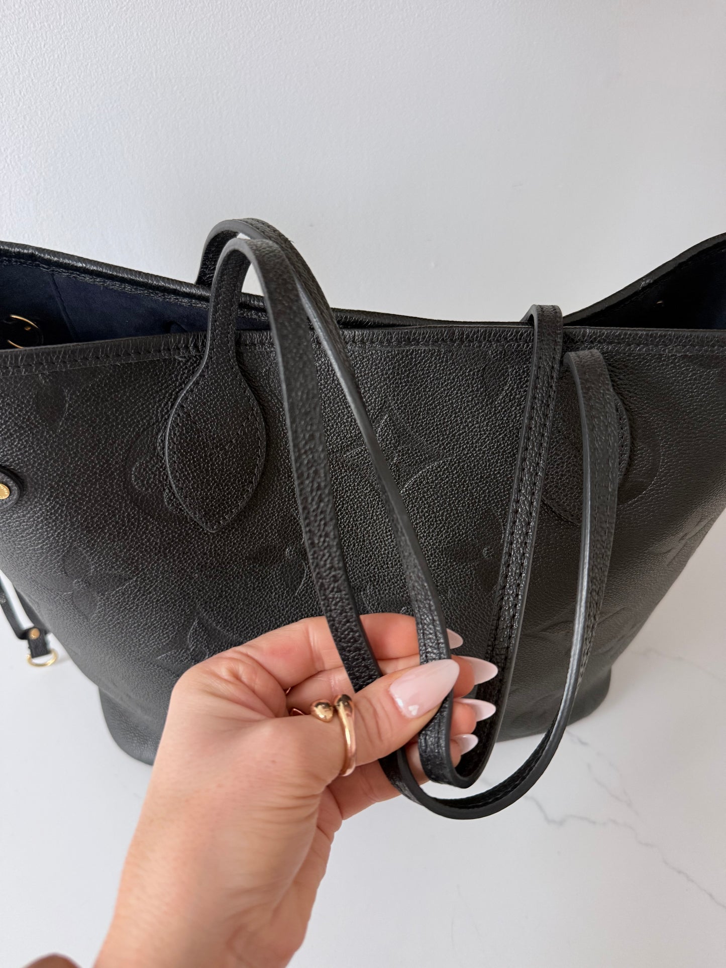Louis Vuitton Neverfull Monogram Empreinte Leather MM