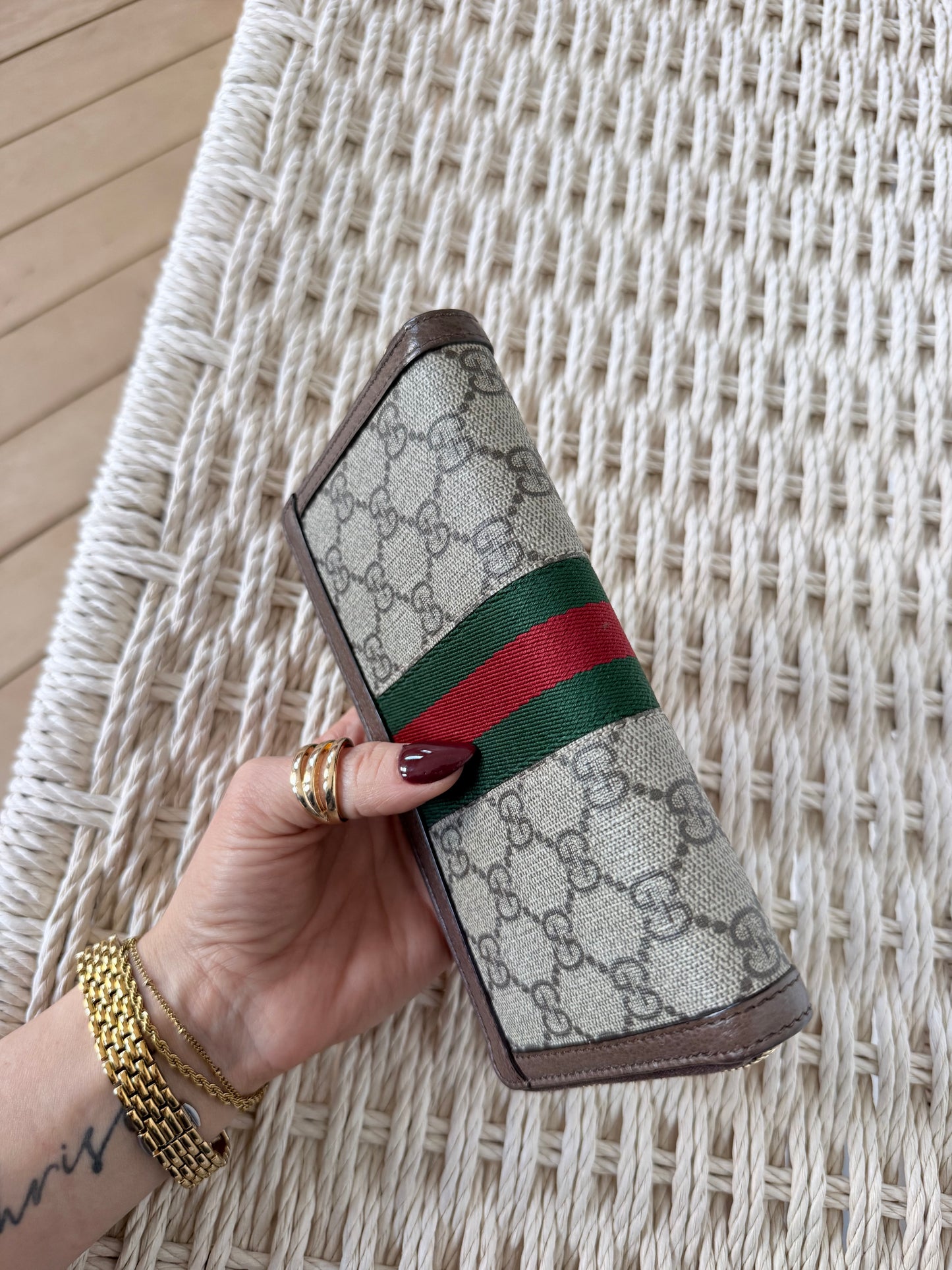 Gucci Ophidia GG Supreme Wallet