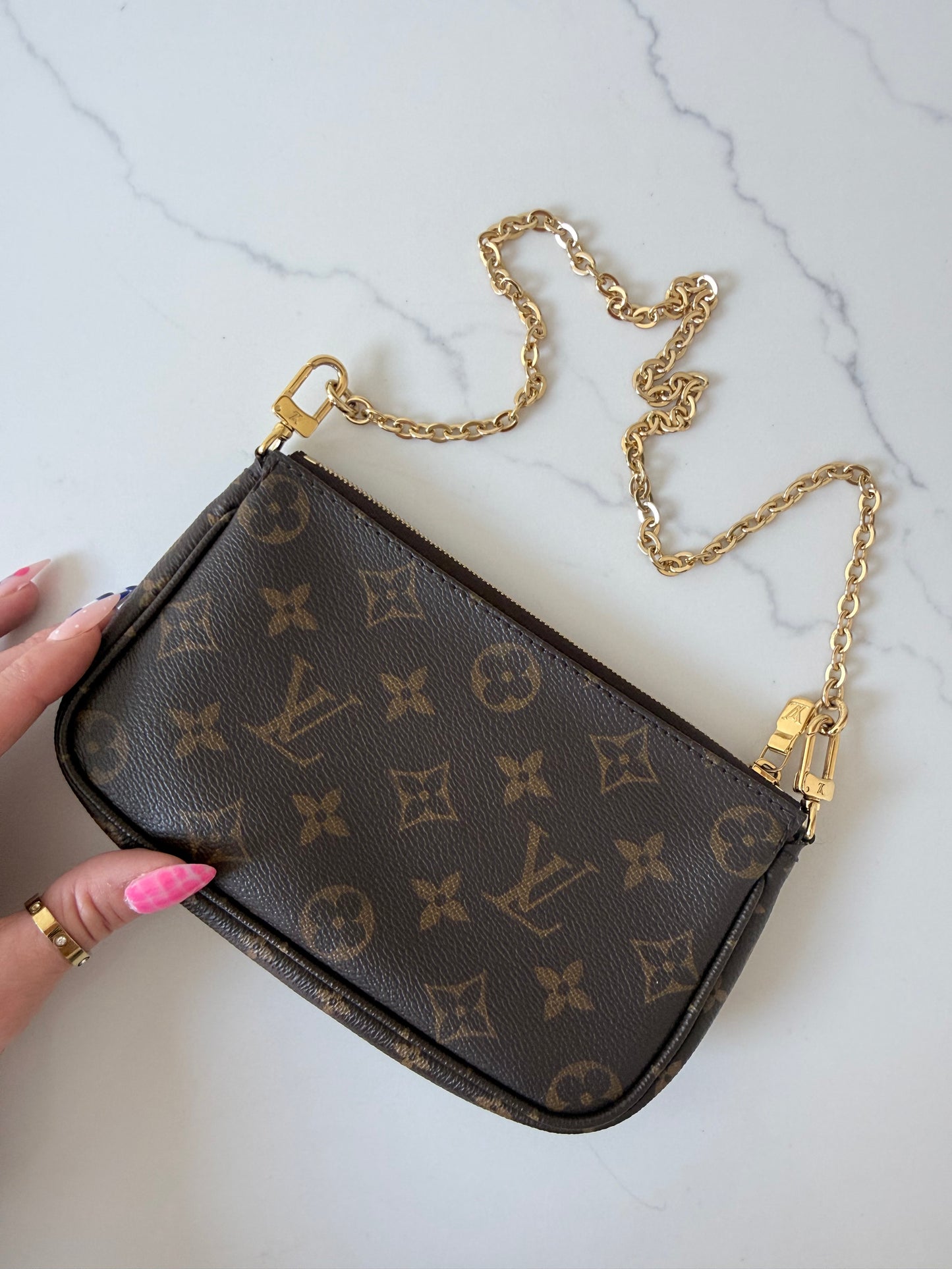 Louis Vuitton Multi Pochette Accessoires Kaki