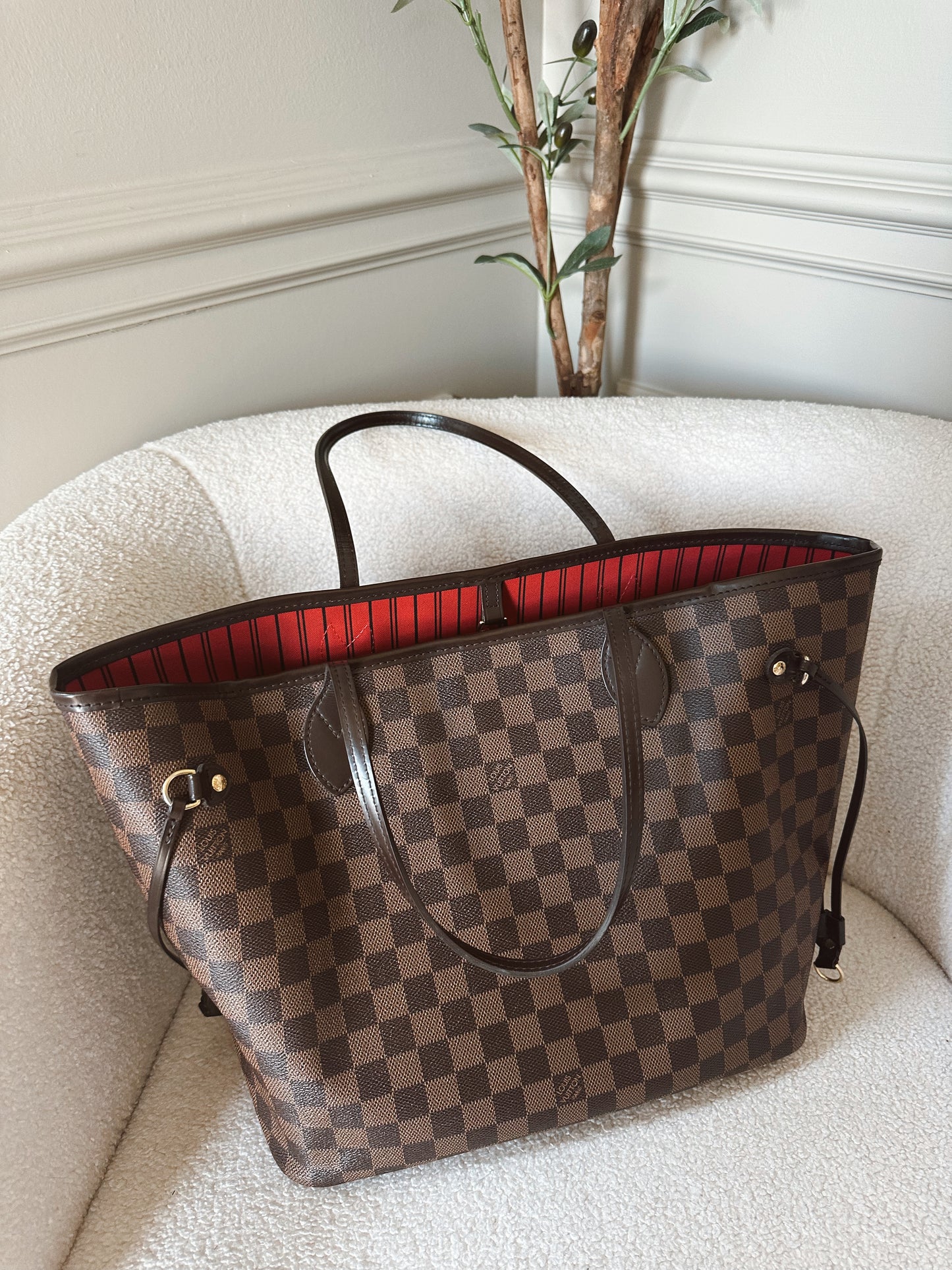 Louis Vuitton Neverfull MM Damier Ebene