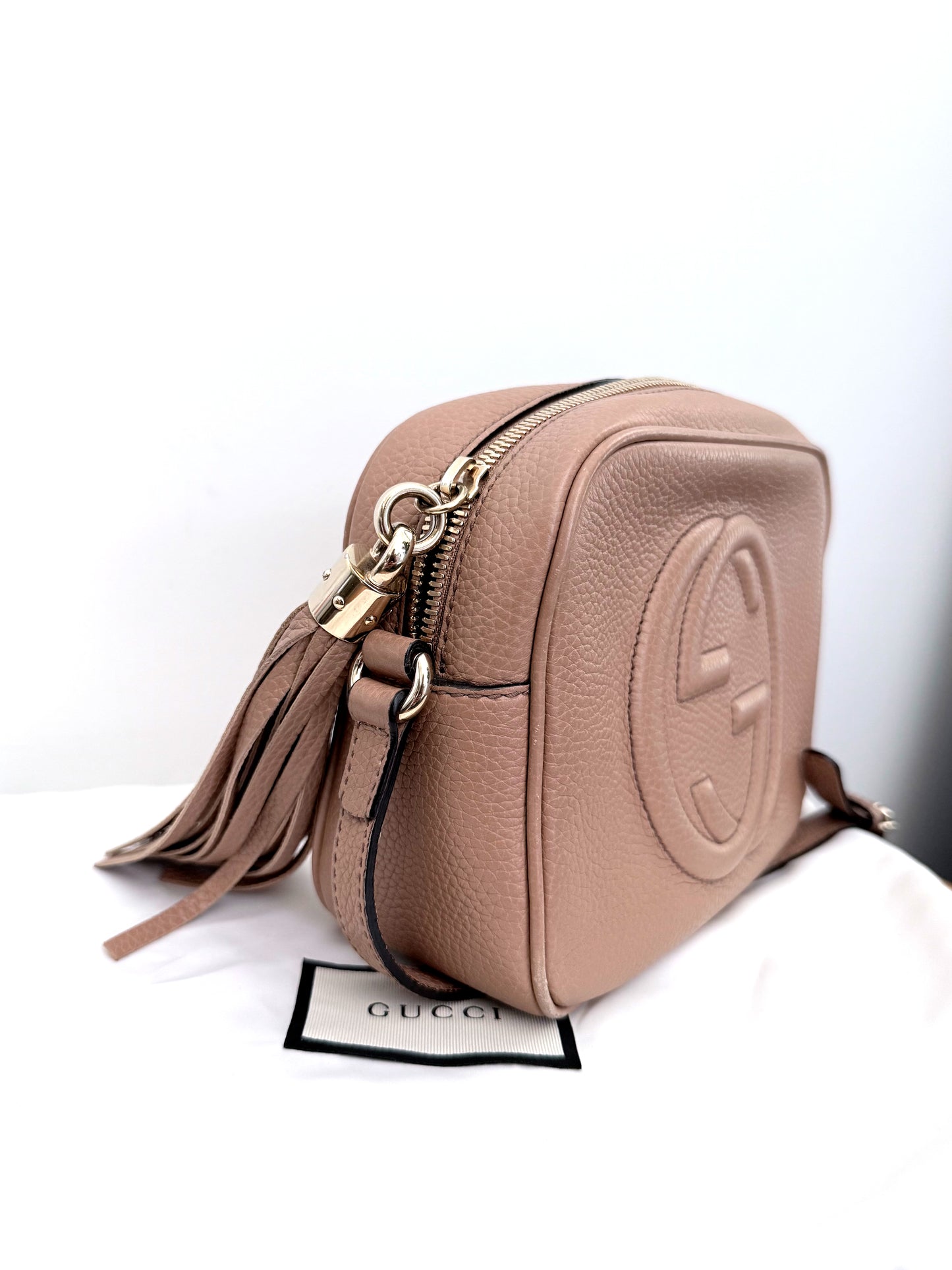 Gucci Soho Disco Bag Tan