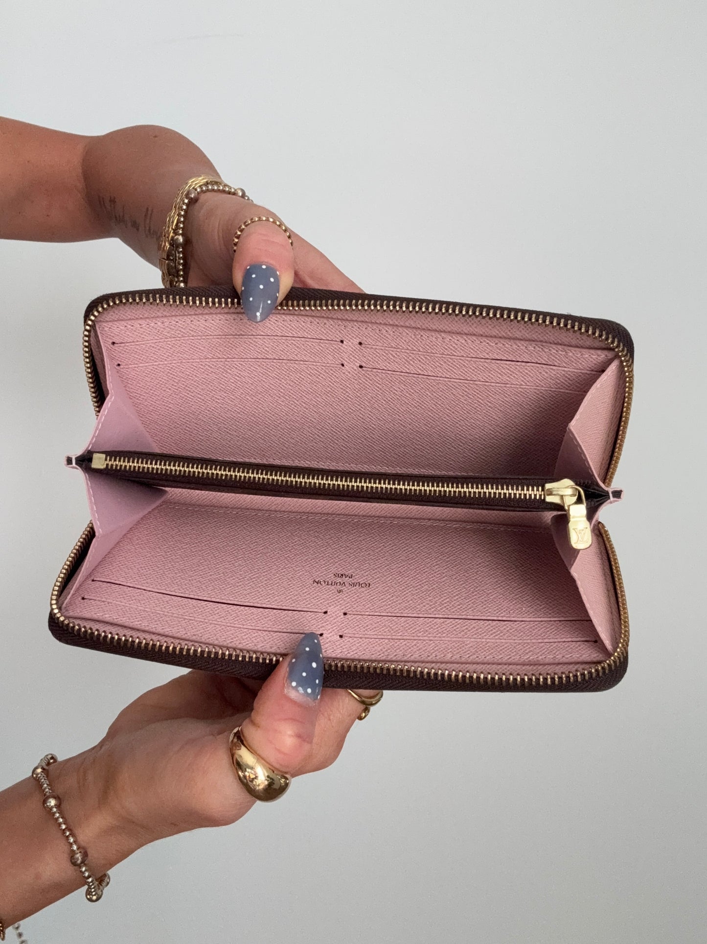 Louis Vuitton Clemence Wallet Damier Ebene