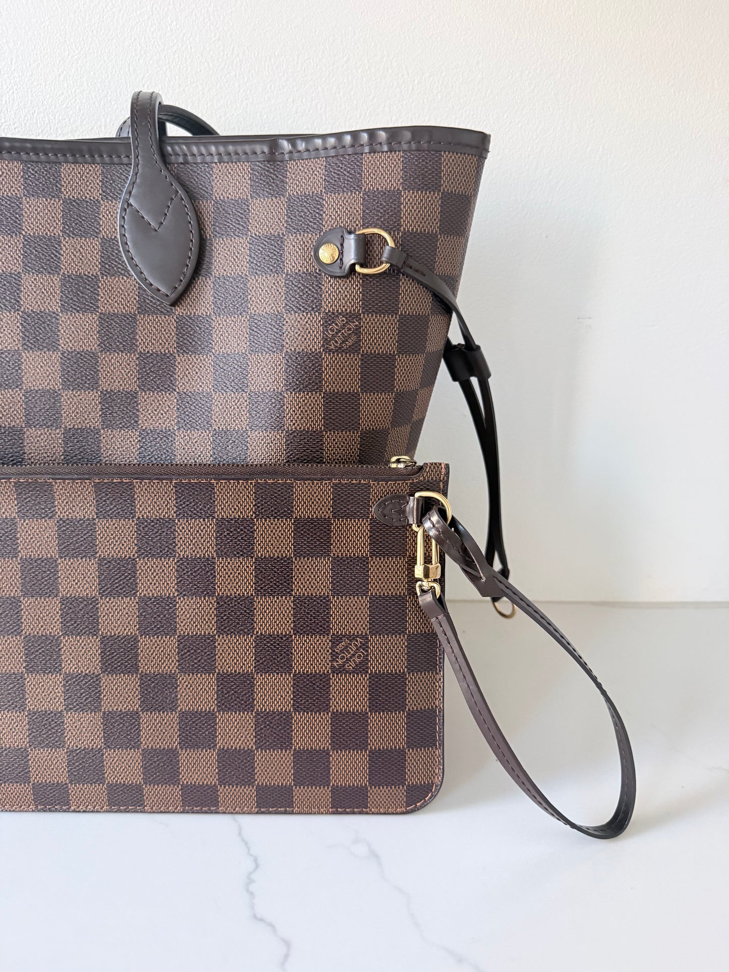 Louis Vuitton Wristlet Damier Ebene