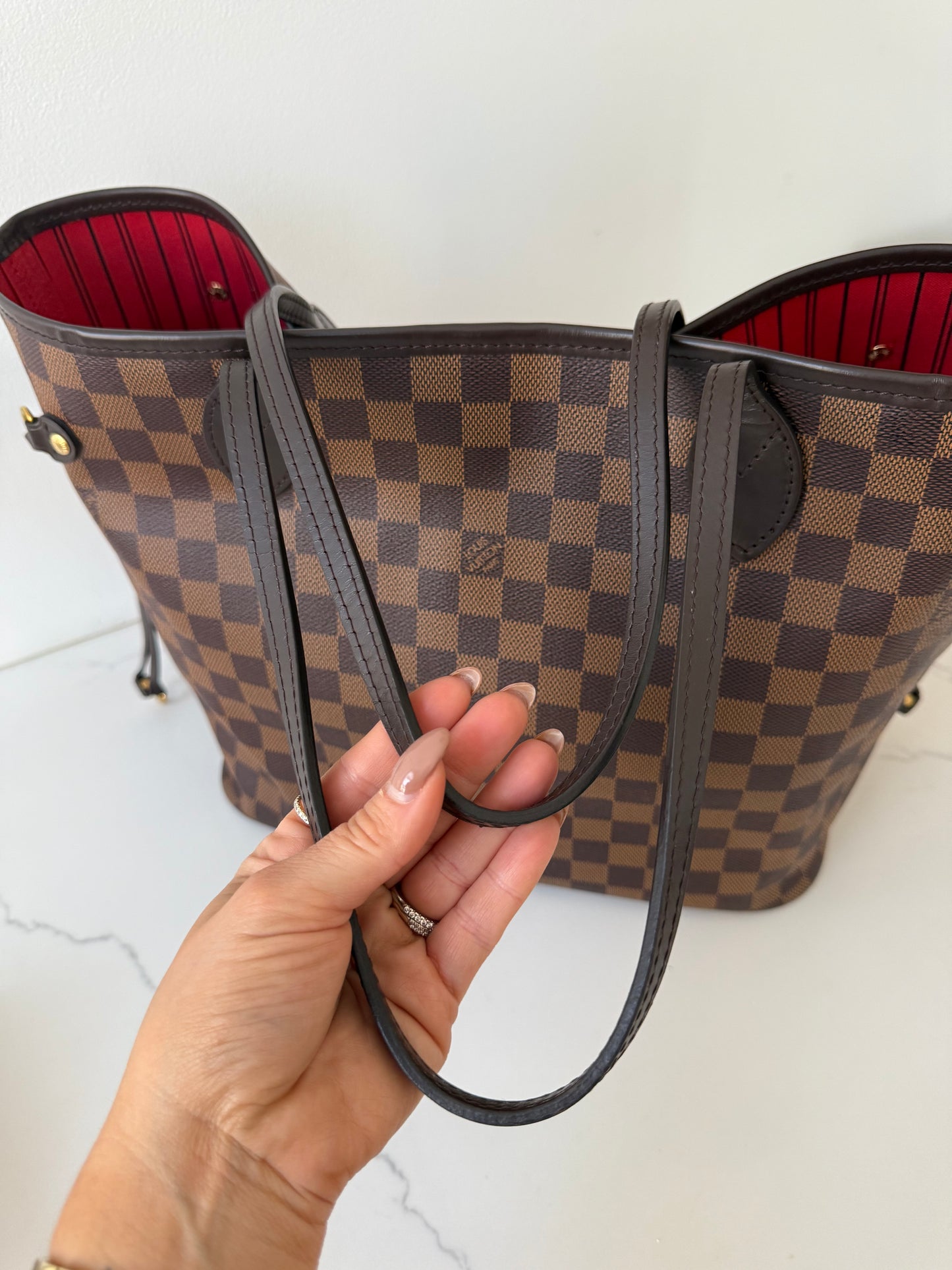 Louis Vuitton Neverfull Damier Ebene MM
