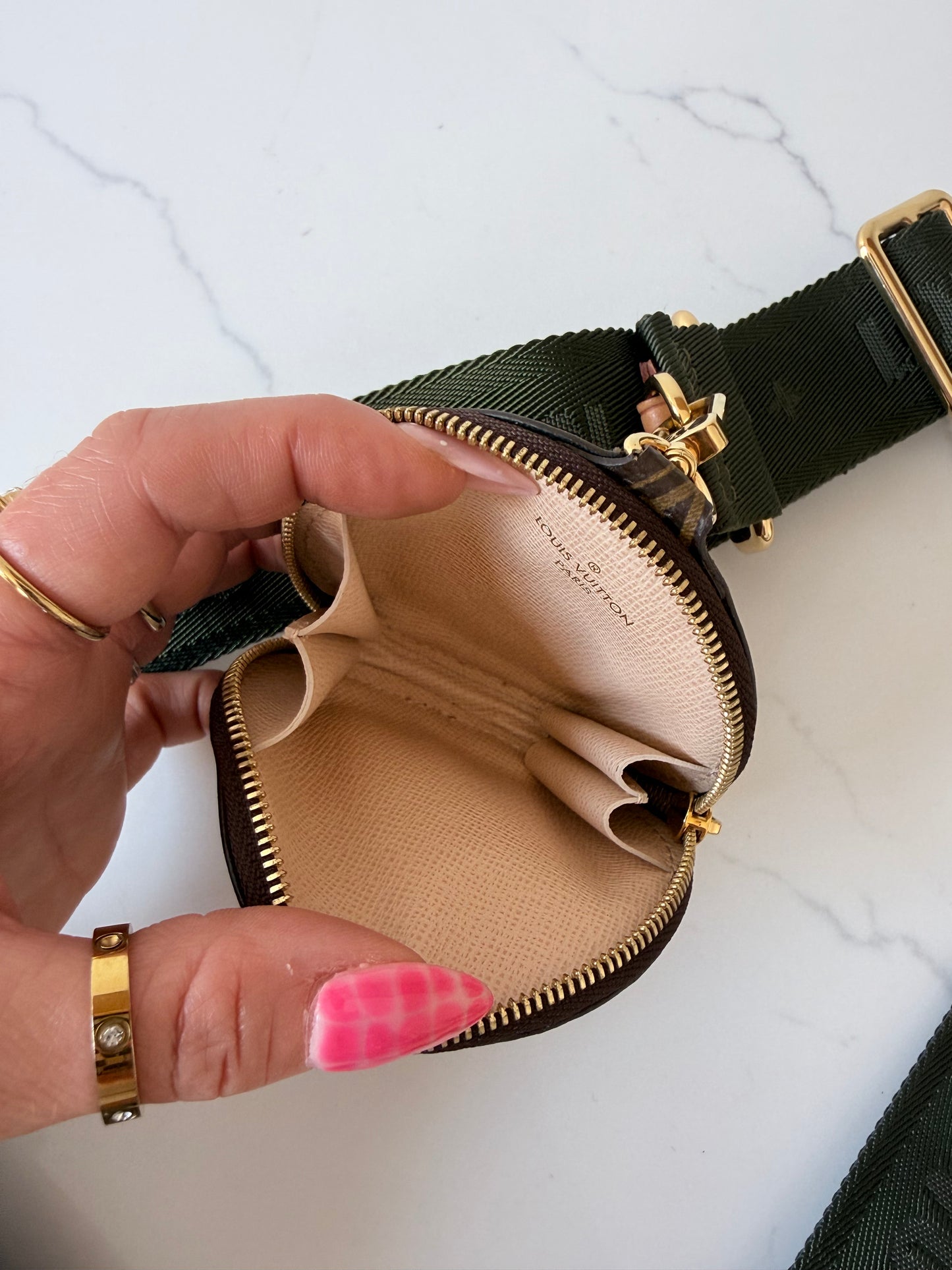 Louis Vuitton Multi Pochette Accessoires Kaki