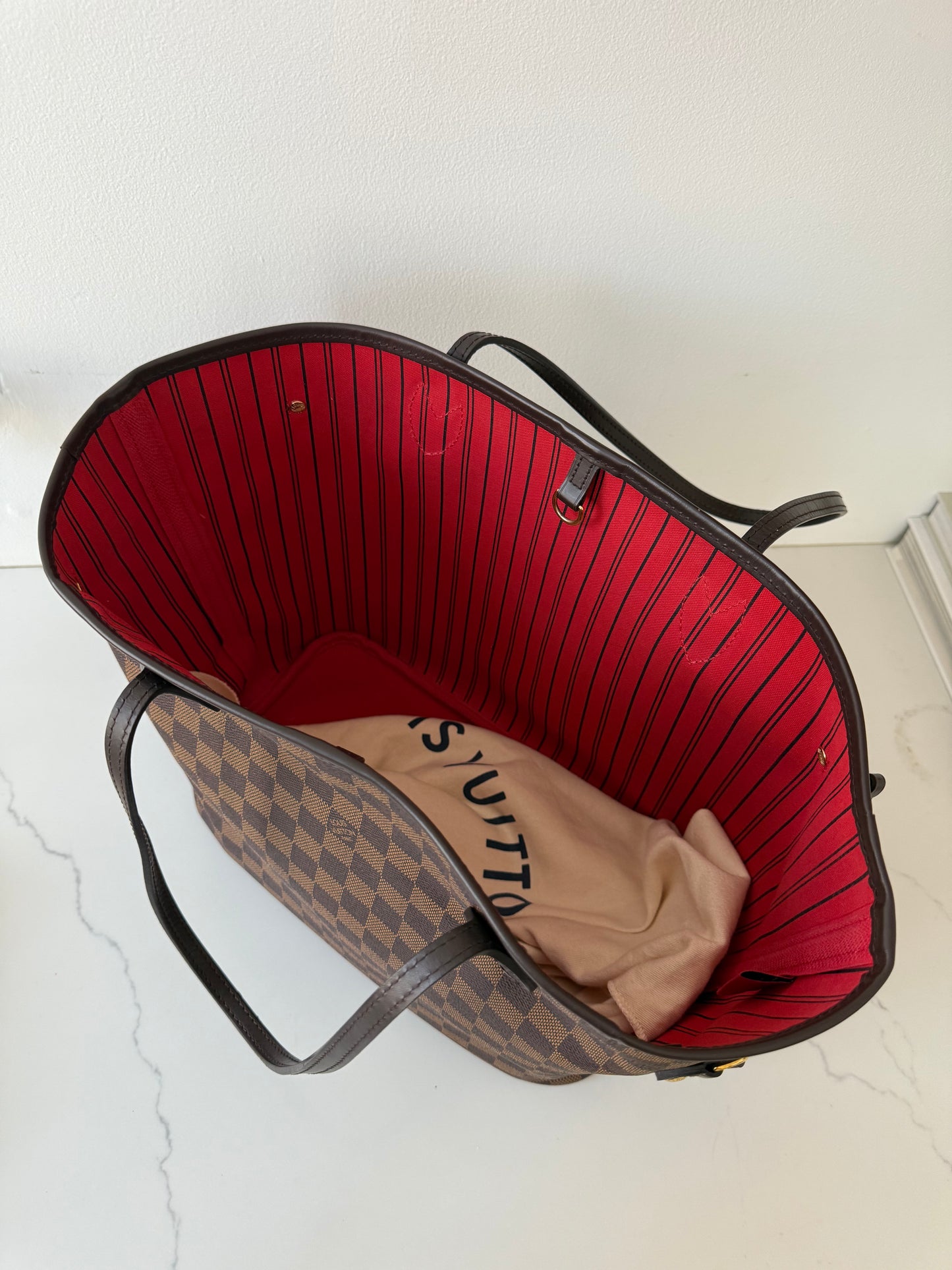 Louis Vuitton Neverfull Damier Ebene MM