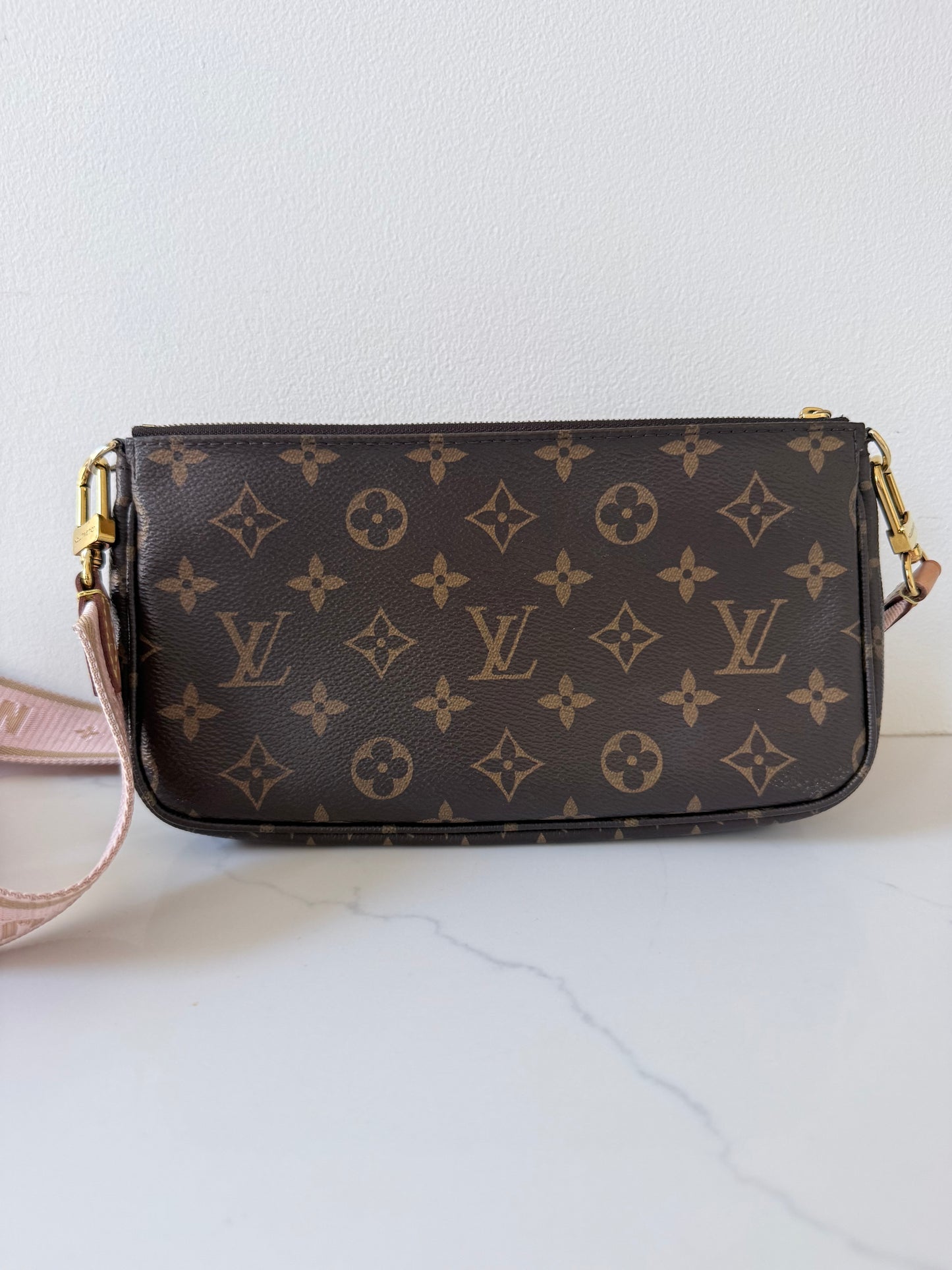 Louis Vuitton Multi Pochette Accessoires Ballerine Pink