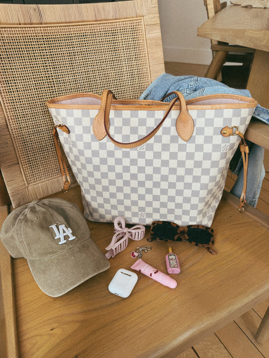 Louis Vuitton Neverfull MM Azur