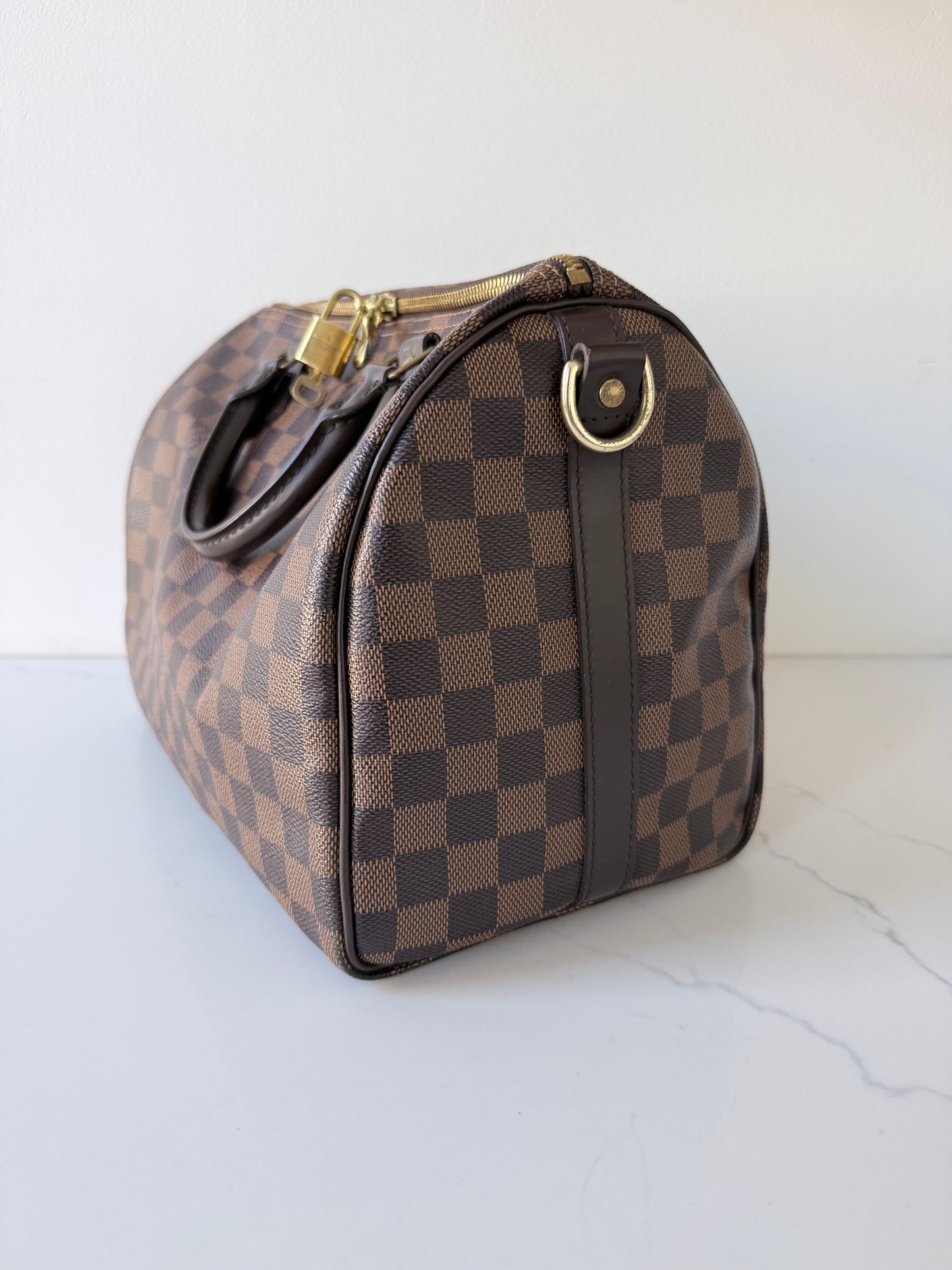 Louis Vuitton Speedy 30 Damier Ebene