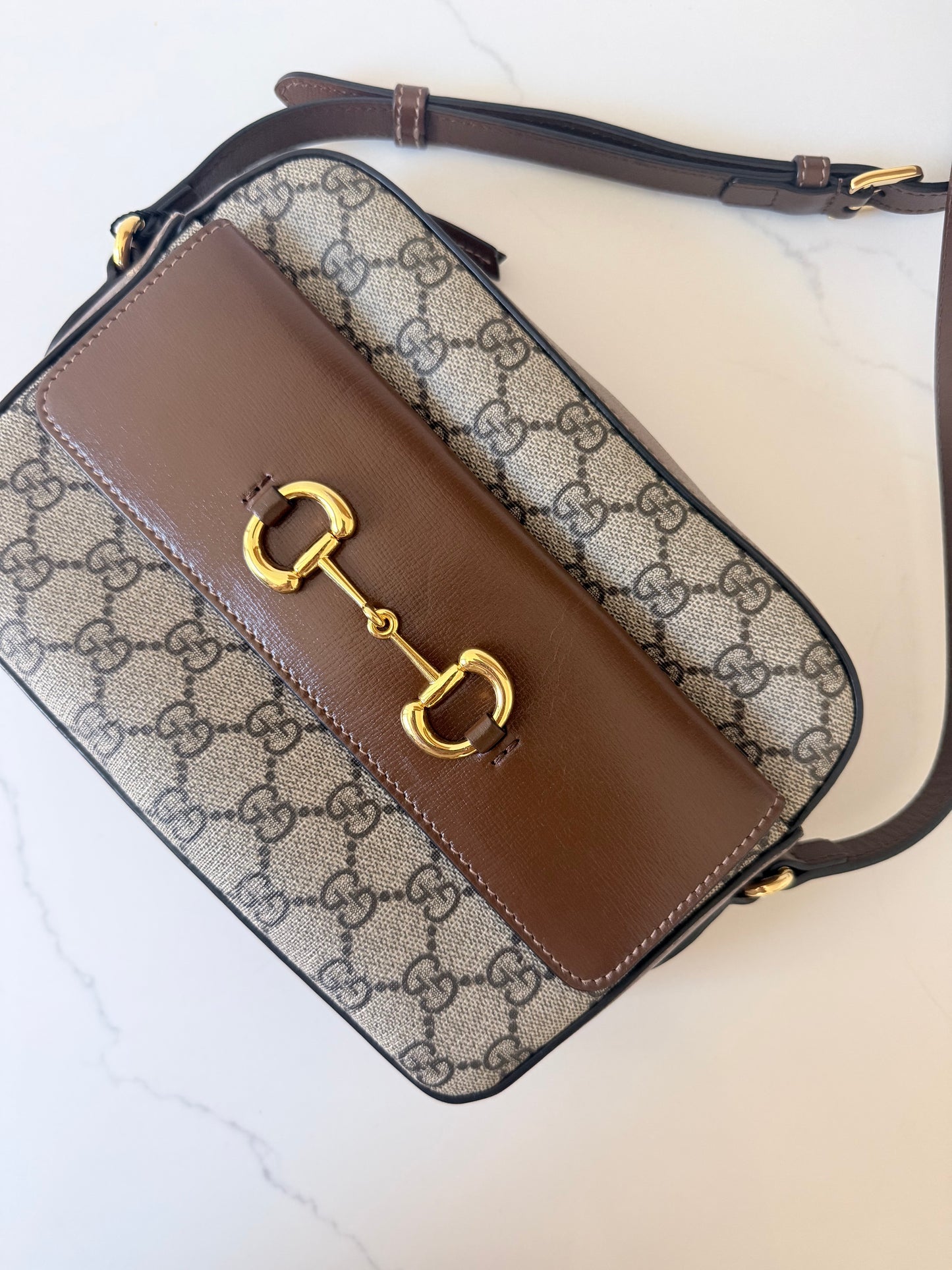 GUCCI Horsebit 1955 Shoulder Bag