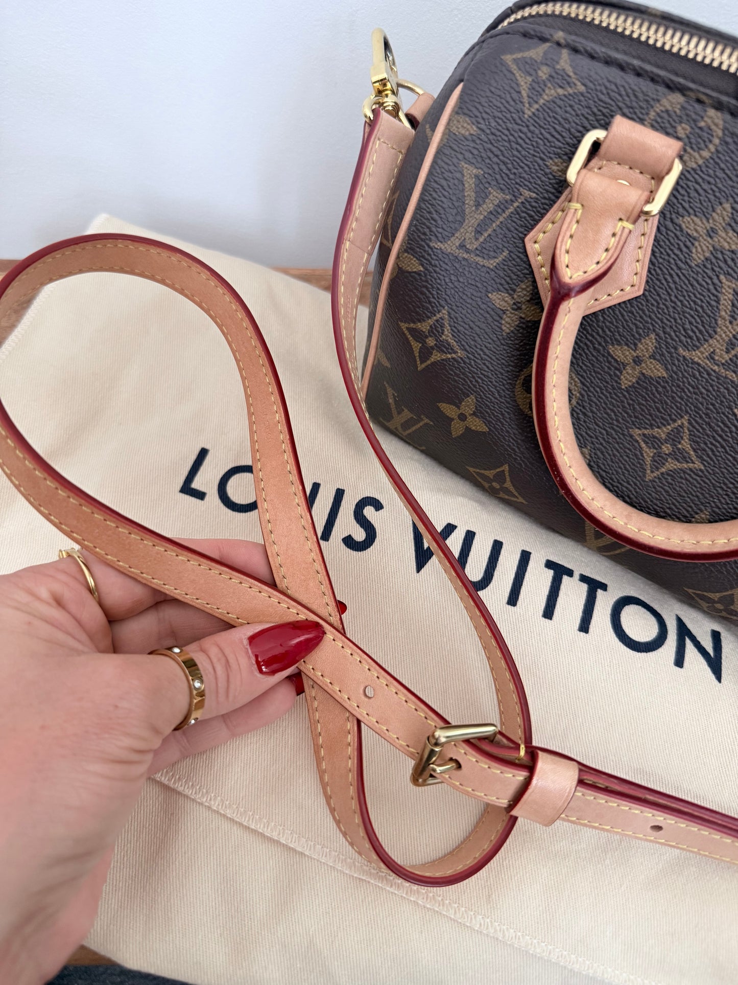 Louis Vuitton Speedy Bandouliere 20 Monogram
