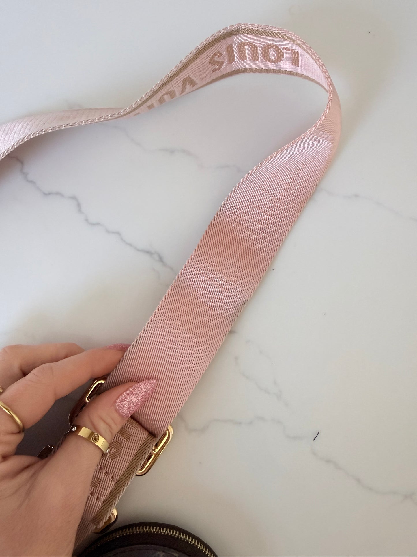 Louis Vuitton Multi Pochette Accessoires Ballerine Pink