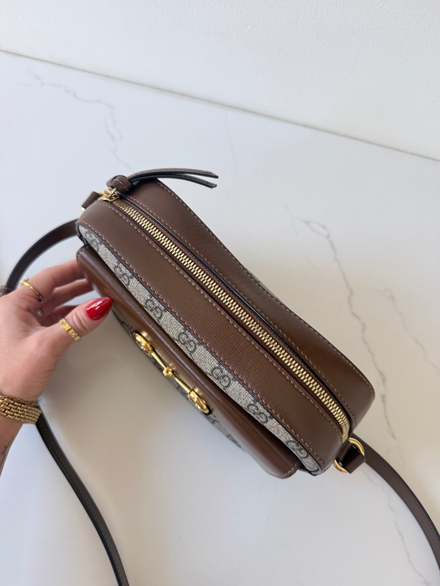 GUCCI Horsebit 1955 Shoulder Bag