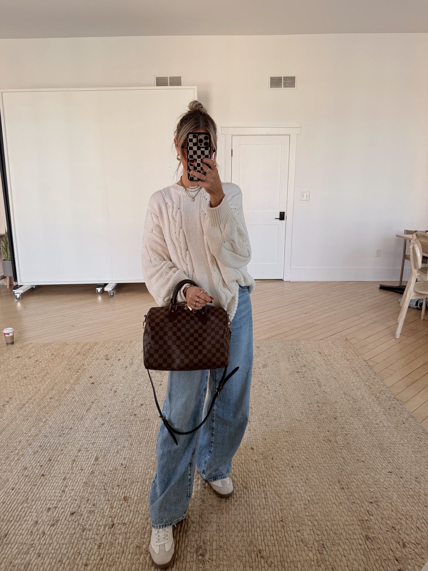 Louis Vuitton Speedy 30 Damier Ebene