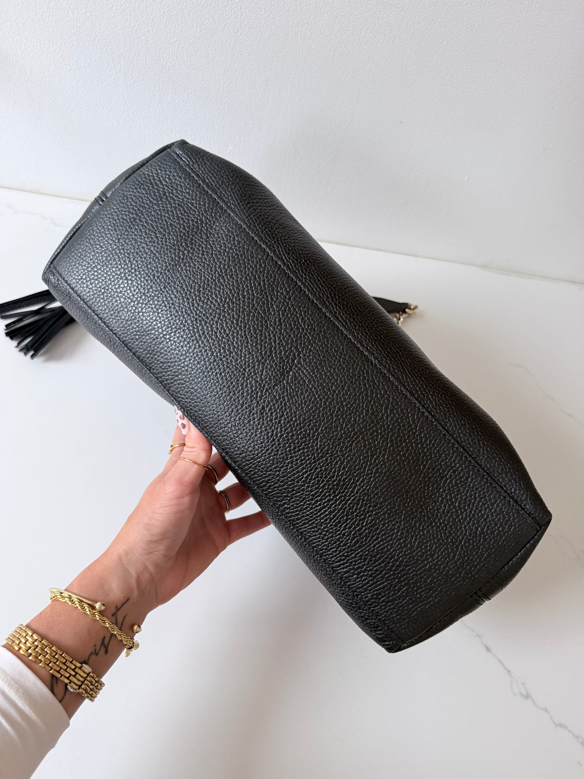 Gucci Soho Chain Shoulder Bag Black