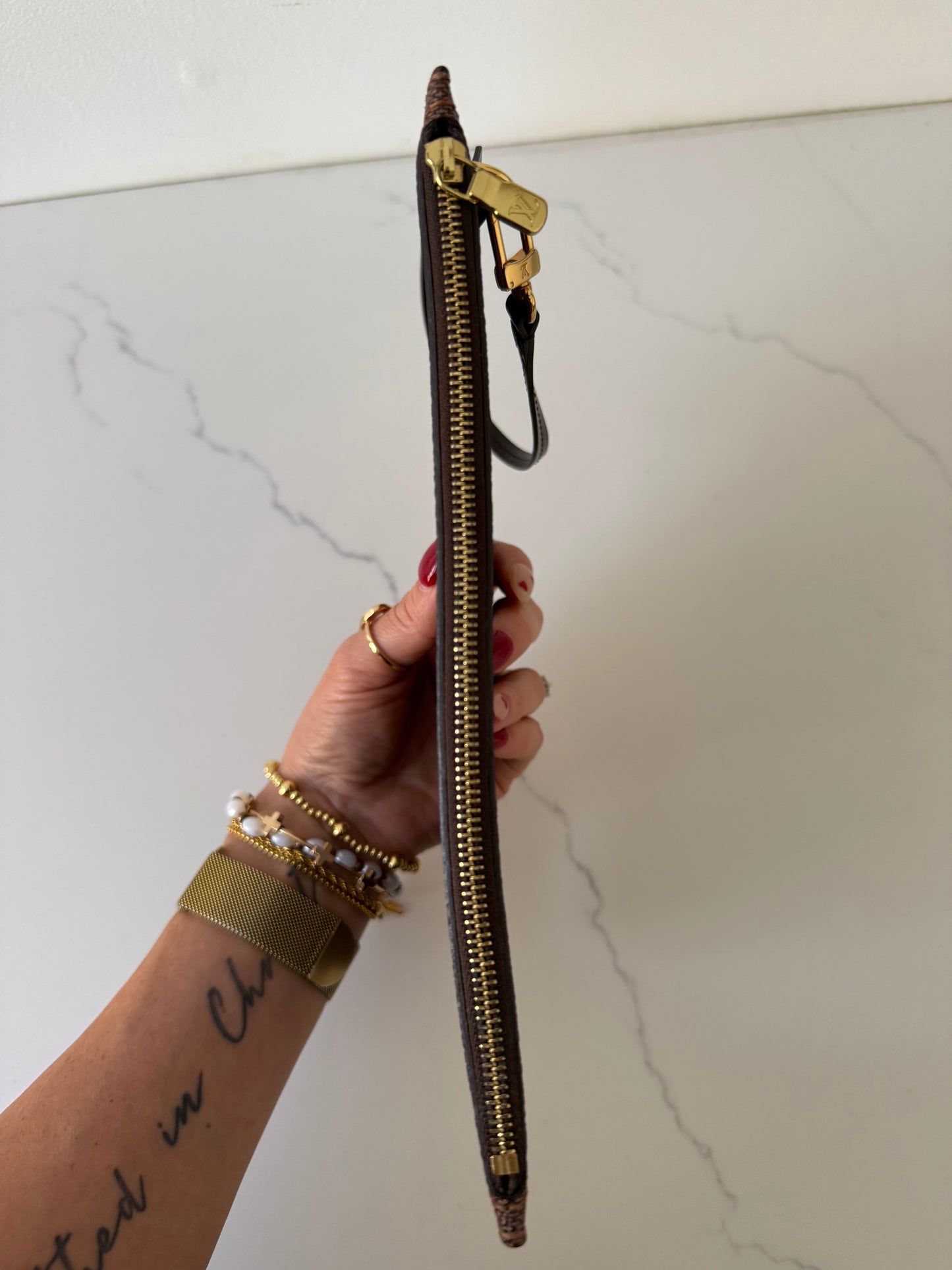 Louis Vuitton Damier Ebene Wristlet