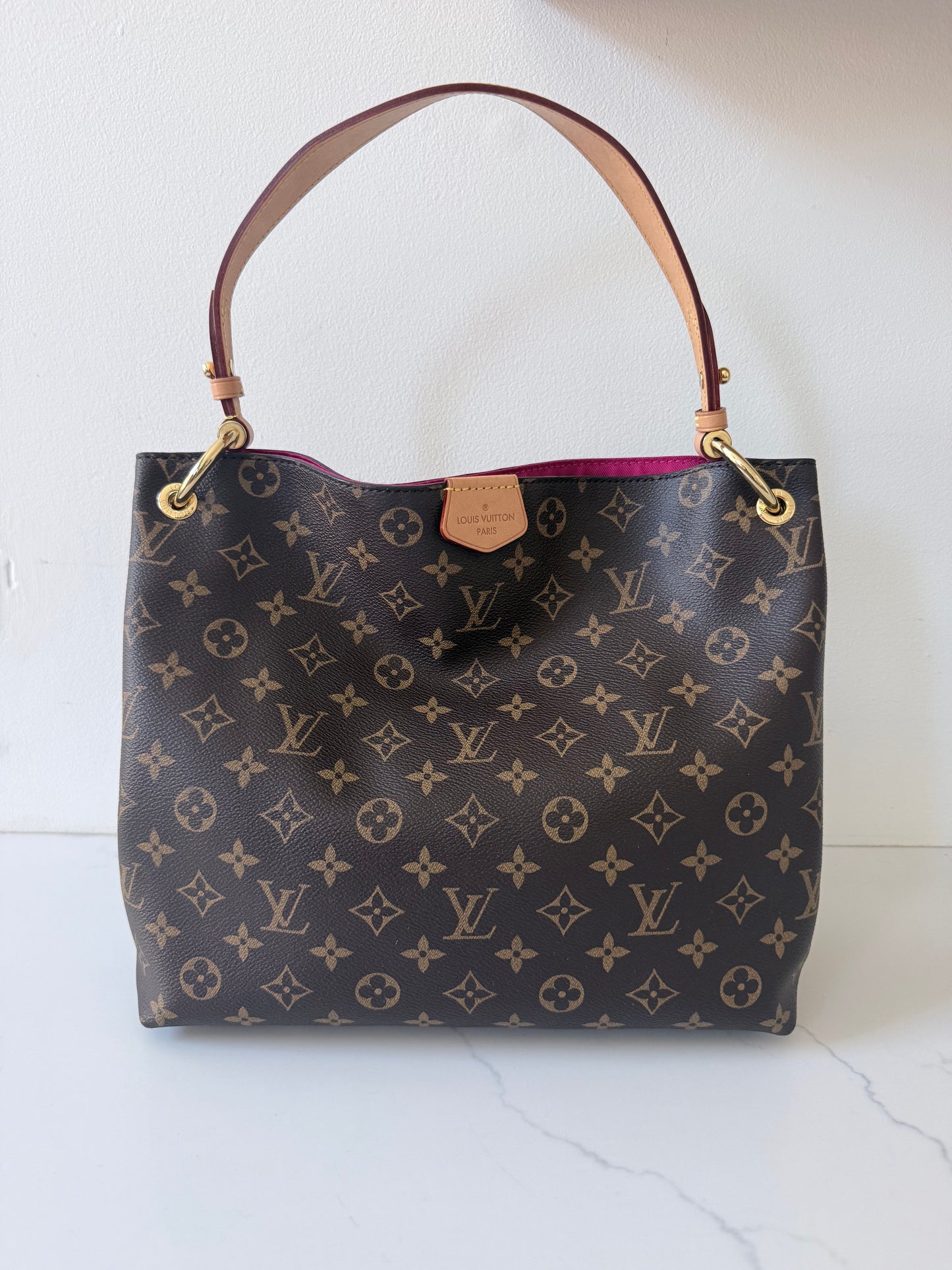 Louis Vuitton Monogram Graceful PM Pivoine