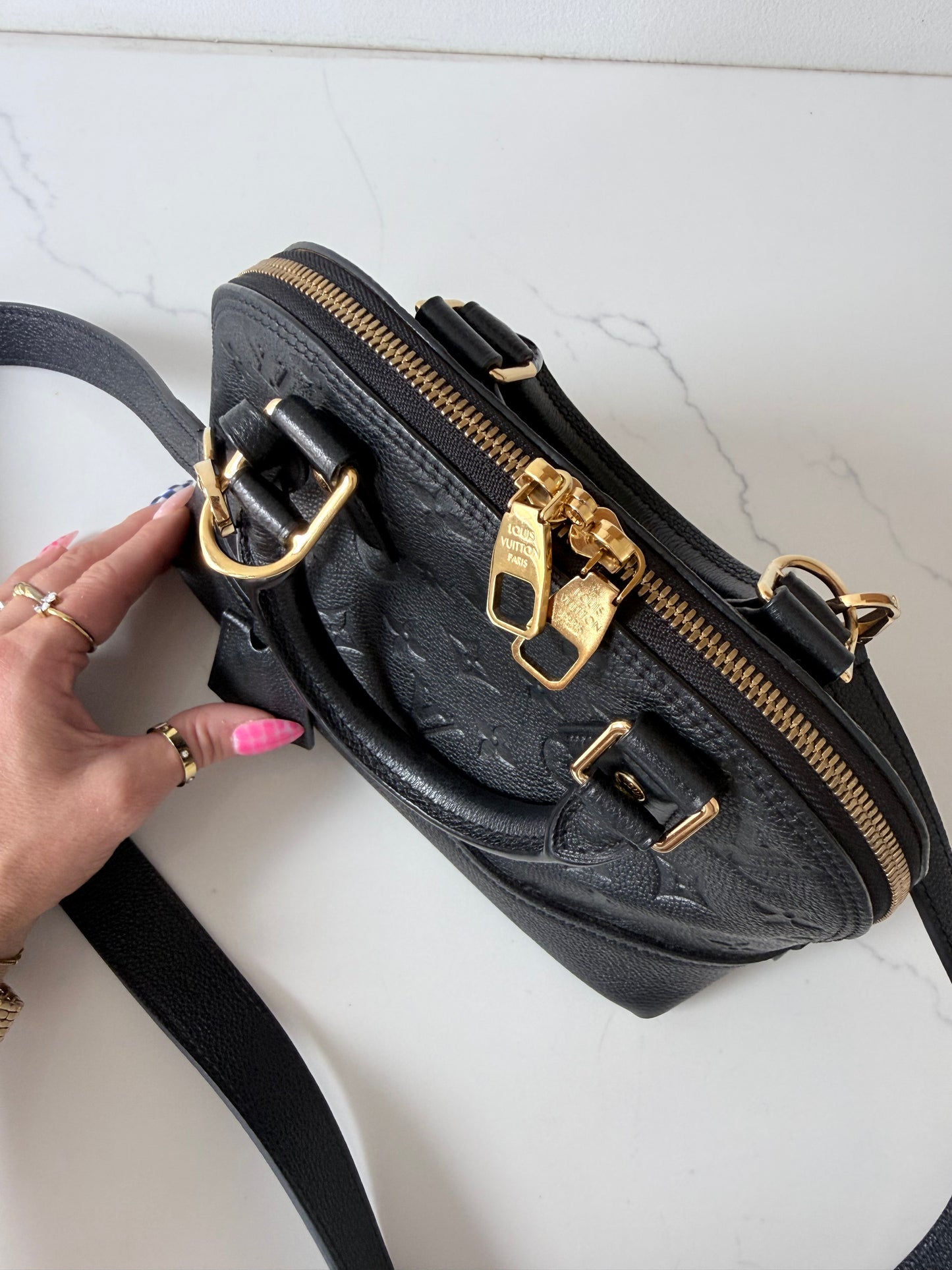 Louis Vuitton Empreinte Neo Alma BB Black