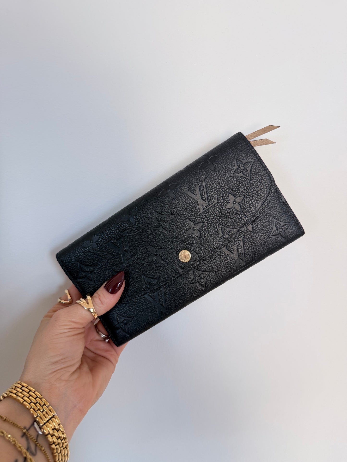 Louis Vuitton Emilie Wallet Monogram Empreinte