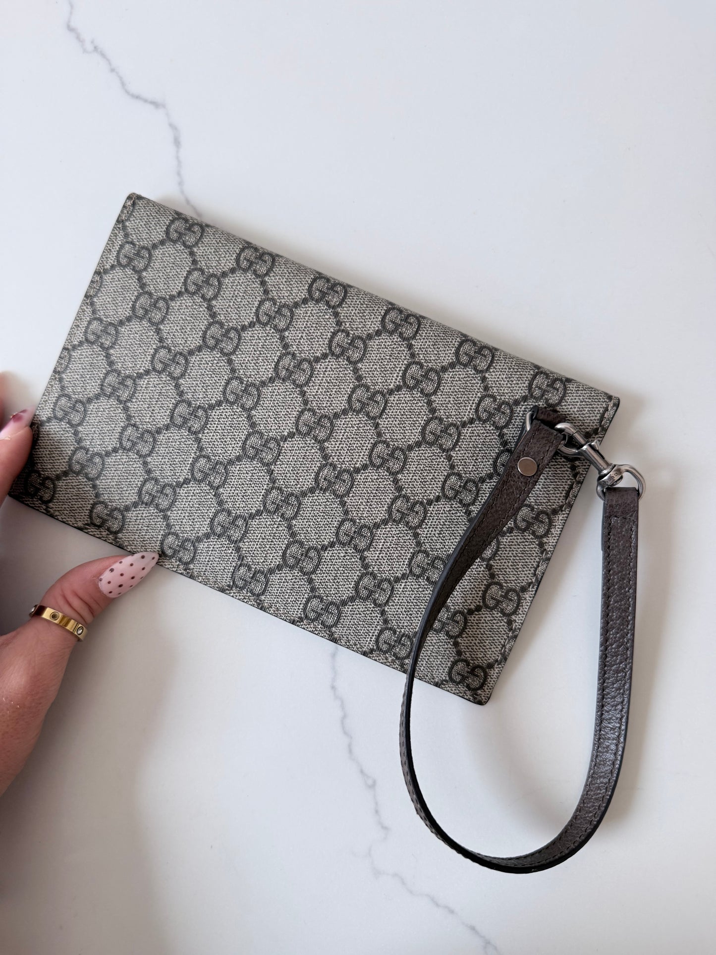 Gucci GG Supreme Web Stripe Jackie Hobo Shoulder Bag
