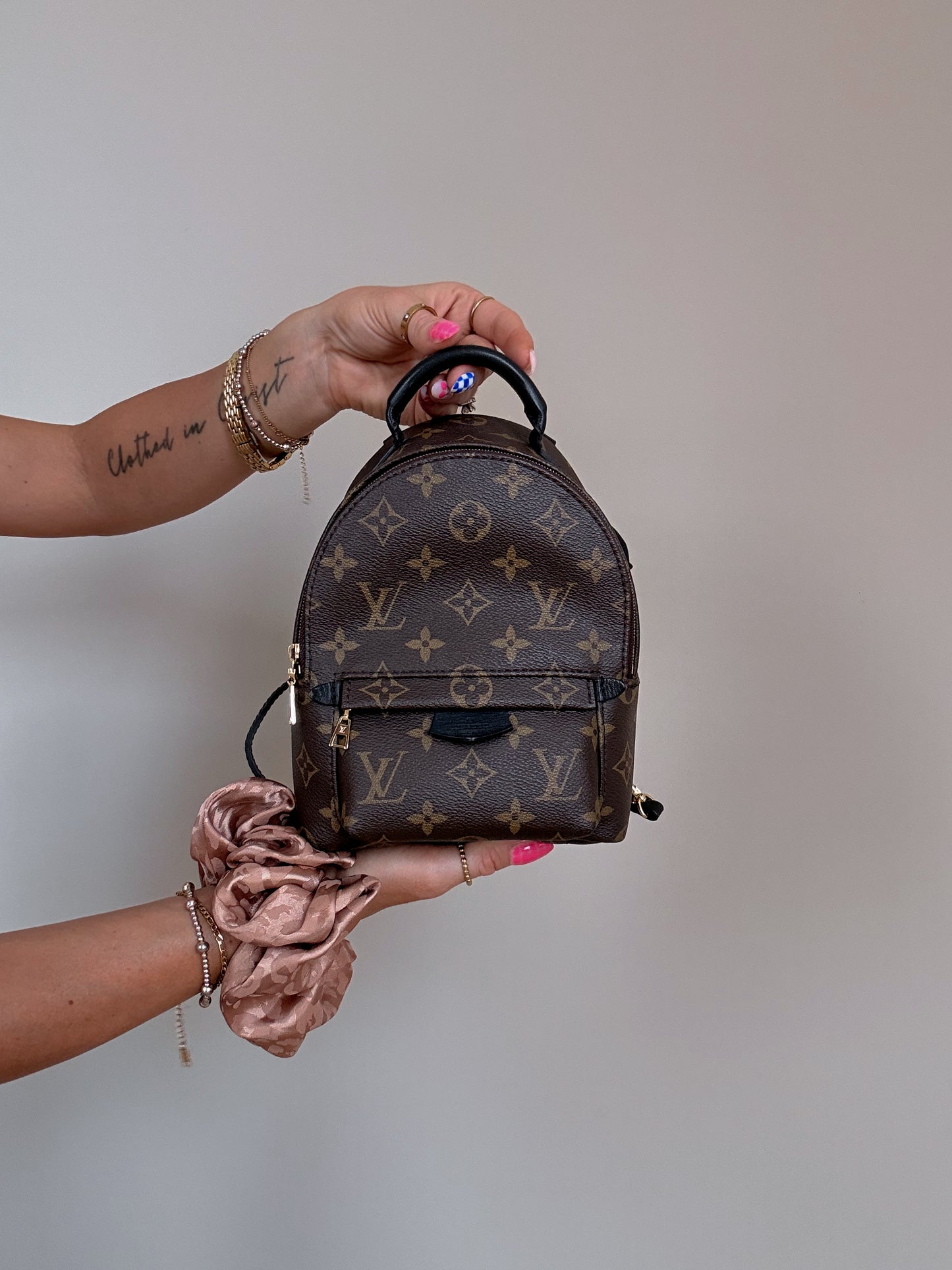 Louis Vuitton Mini Palm Spring Monogram Backpack