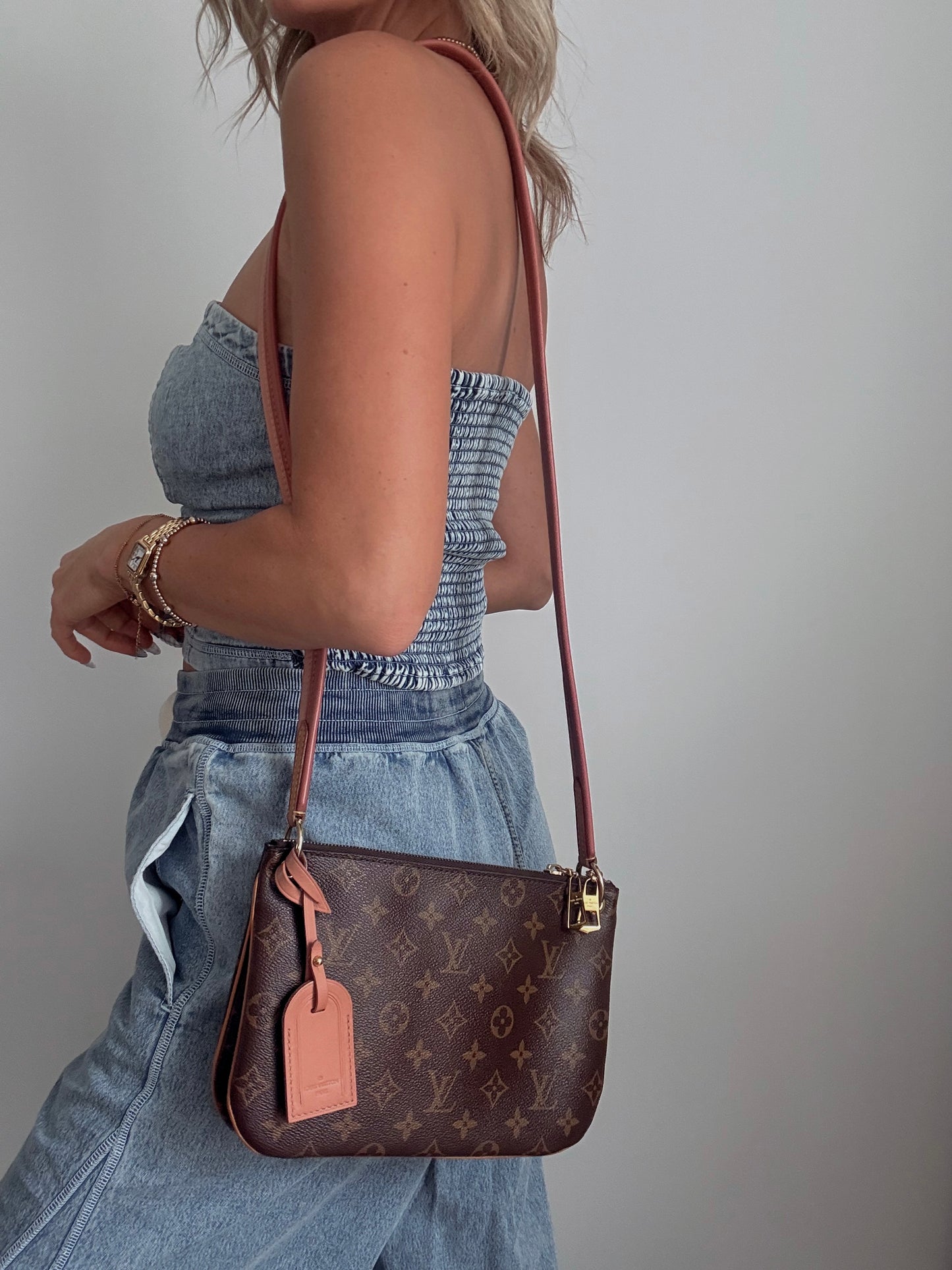 Louis Vuitton Monogram Lorette Vieux Rose