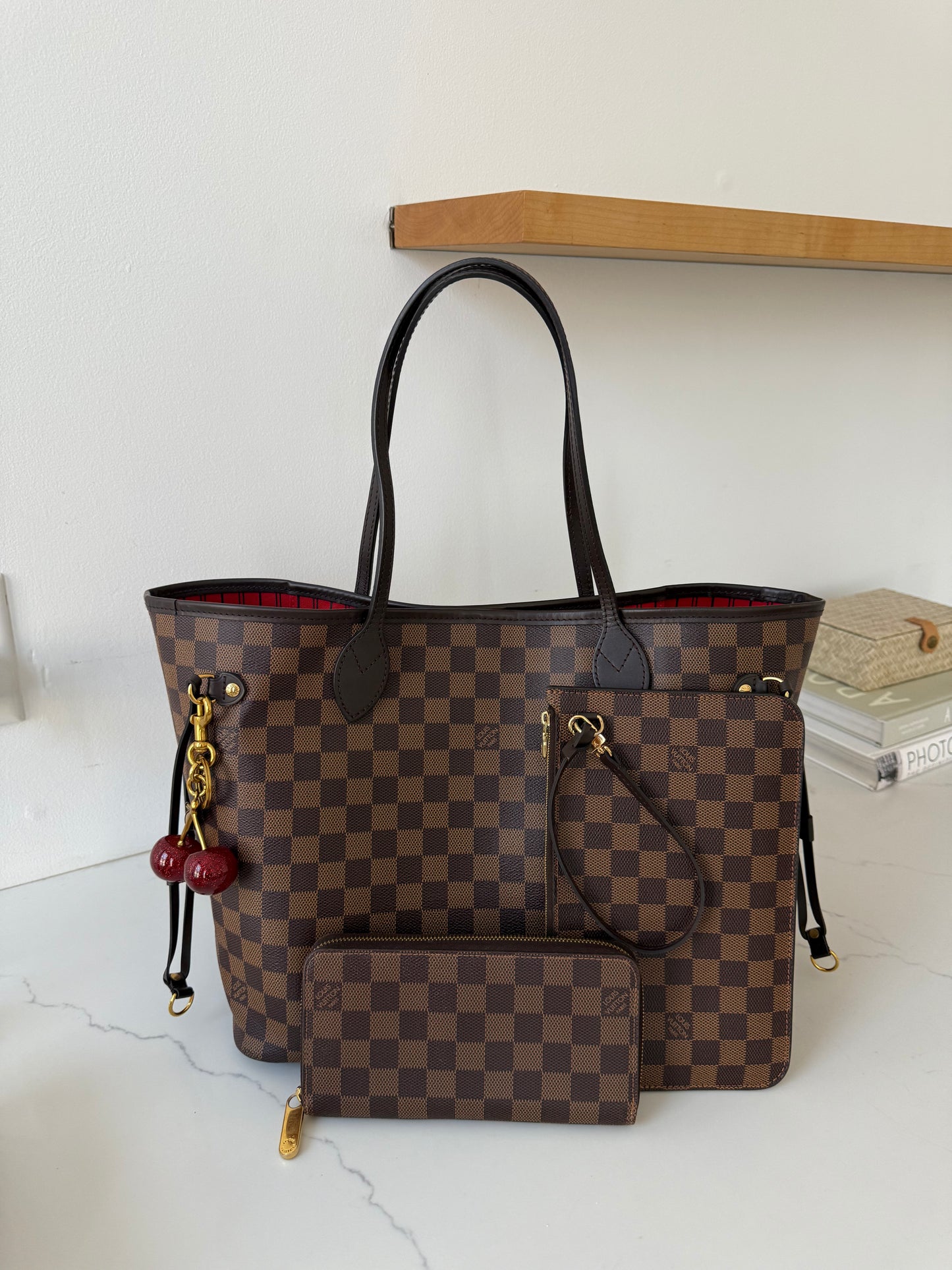 Louis Vuitton Neverfull Damier Ebene MM