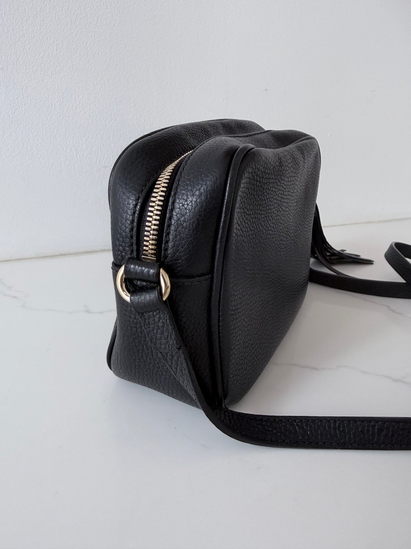 Gucci Leather Disco Crossbody