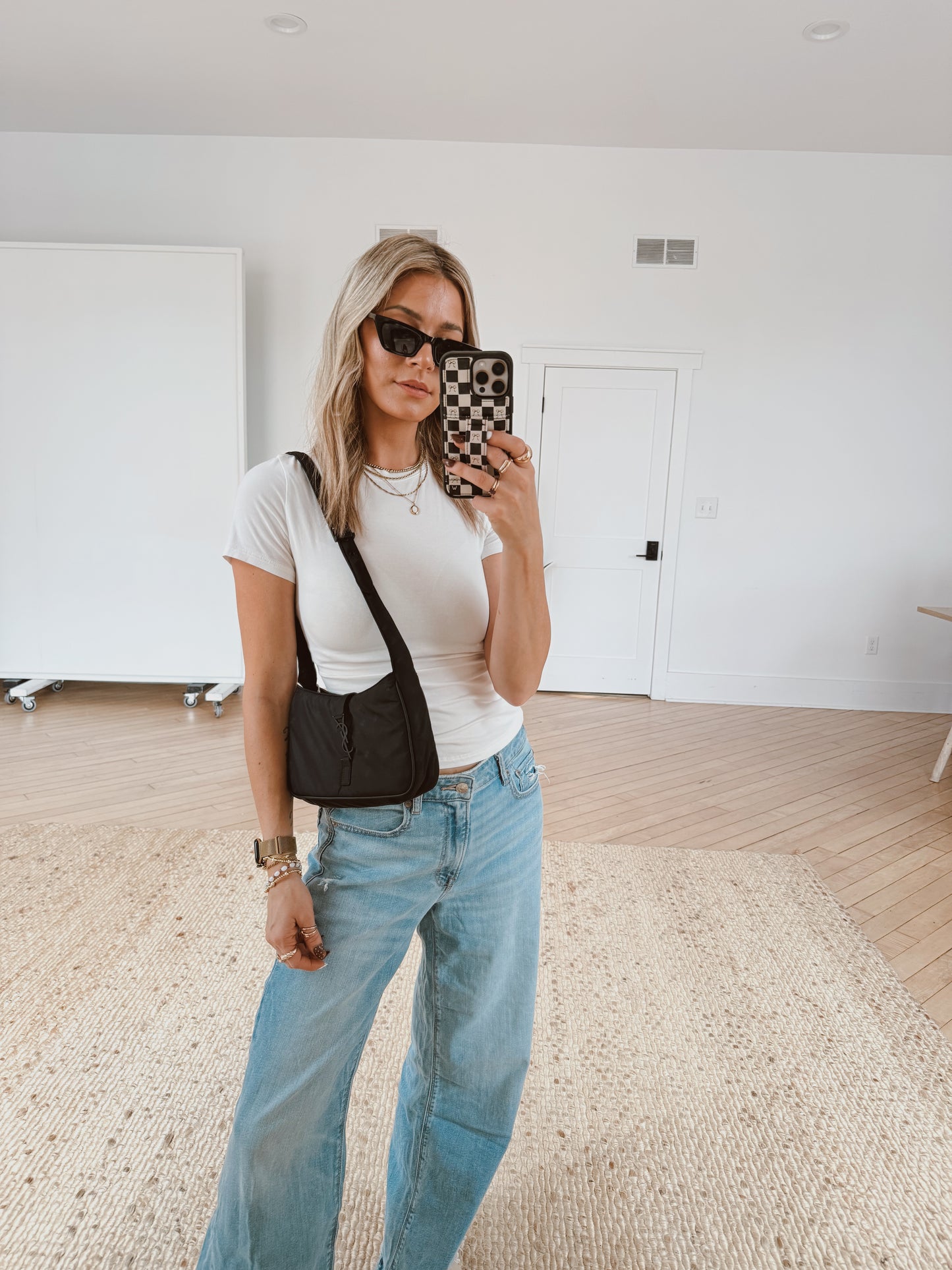 YSL Le 5 a 7 Hobo Nylon