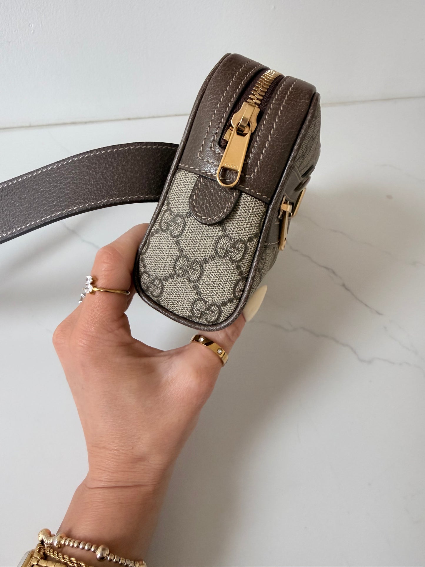Gucci Supreme Ophidia Small Belt Bag