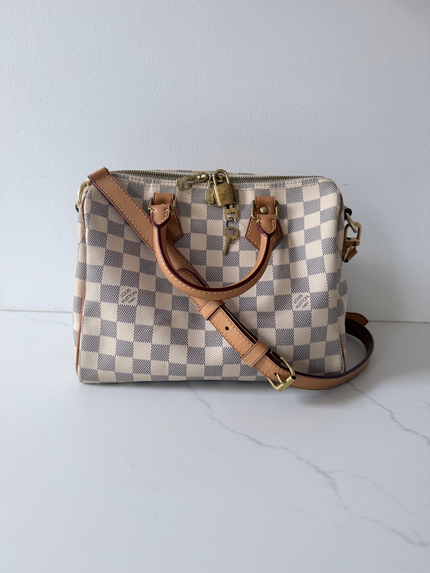 Louis Vuitton Speedy Bandouliere 25 Azur